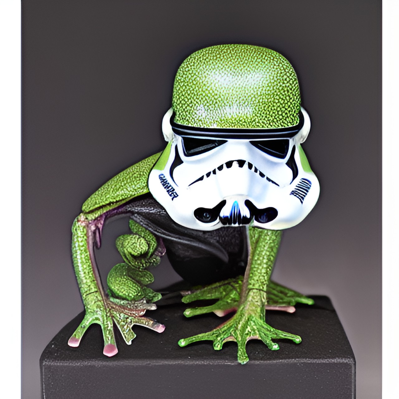 Ribbit - storm trooper frog preview