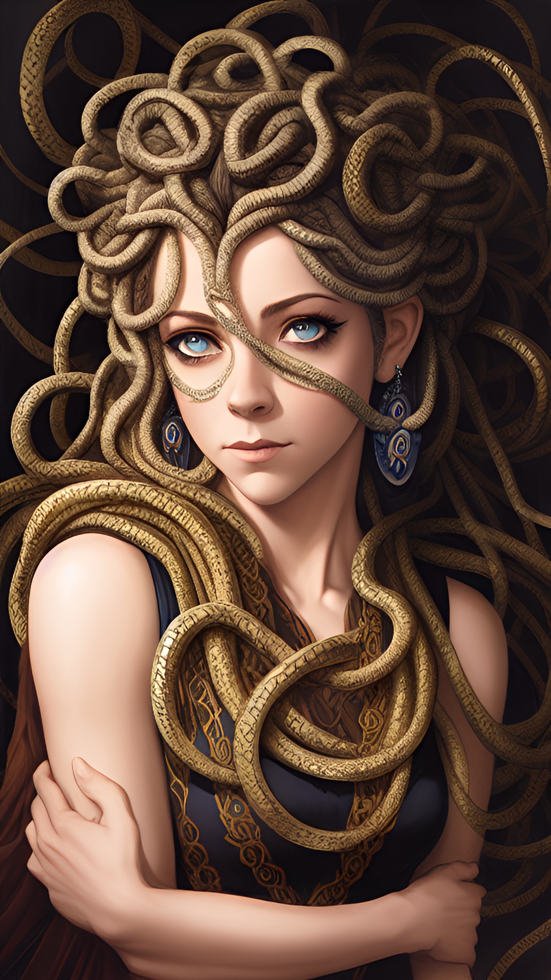 Lindsey Medusa - lindsey stirling as medusa, snakes hair,  ancient greece, preview