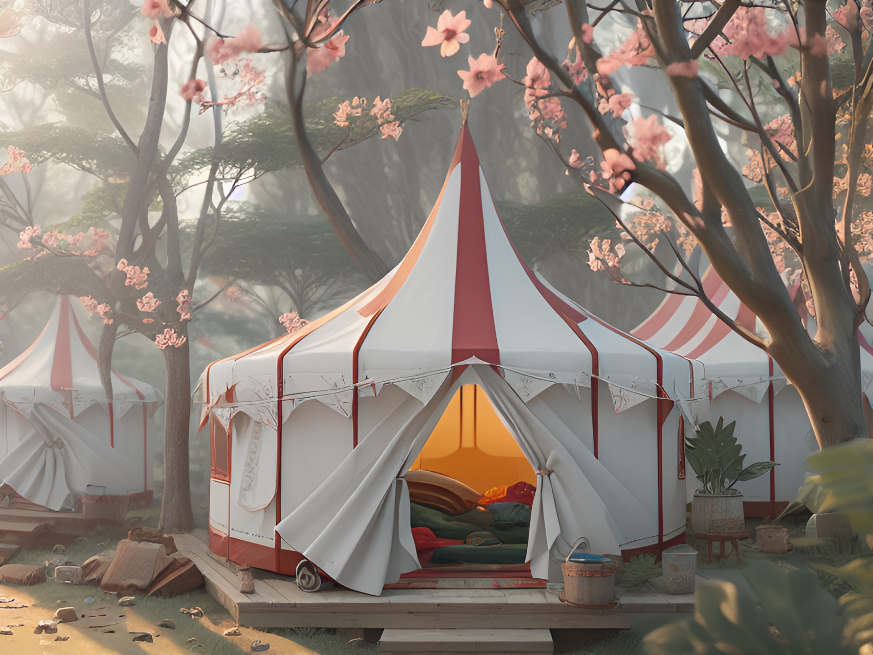 in tents preview