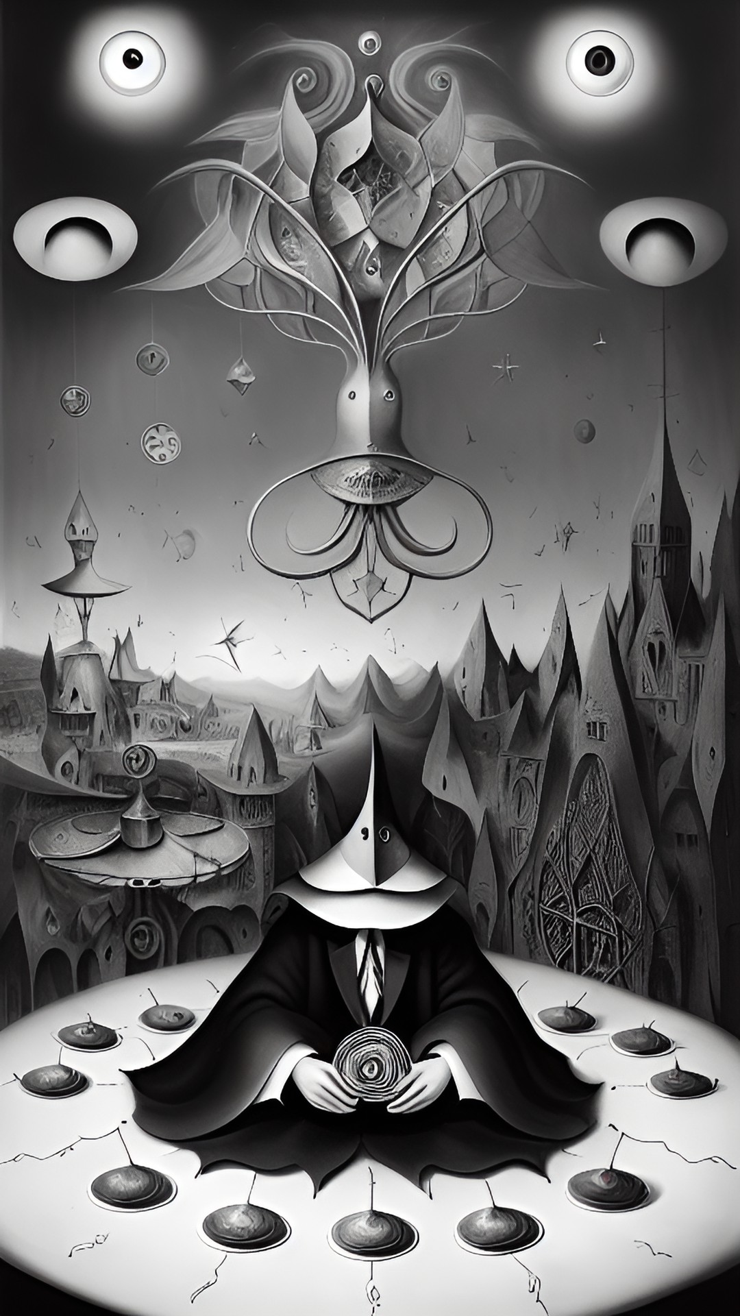 to be candy moments,influential managers, artwork by leonora carrington jerry n uelsmann silver meditations concept art digital art trending on artstation👤👤👤👁️👁️🪟🪟🦋🦋 preview