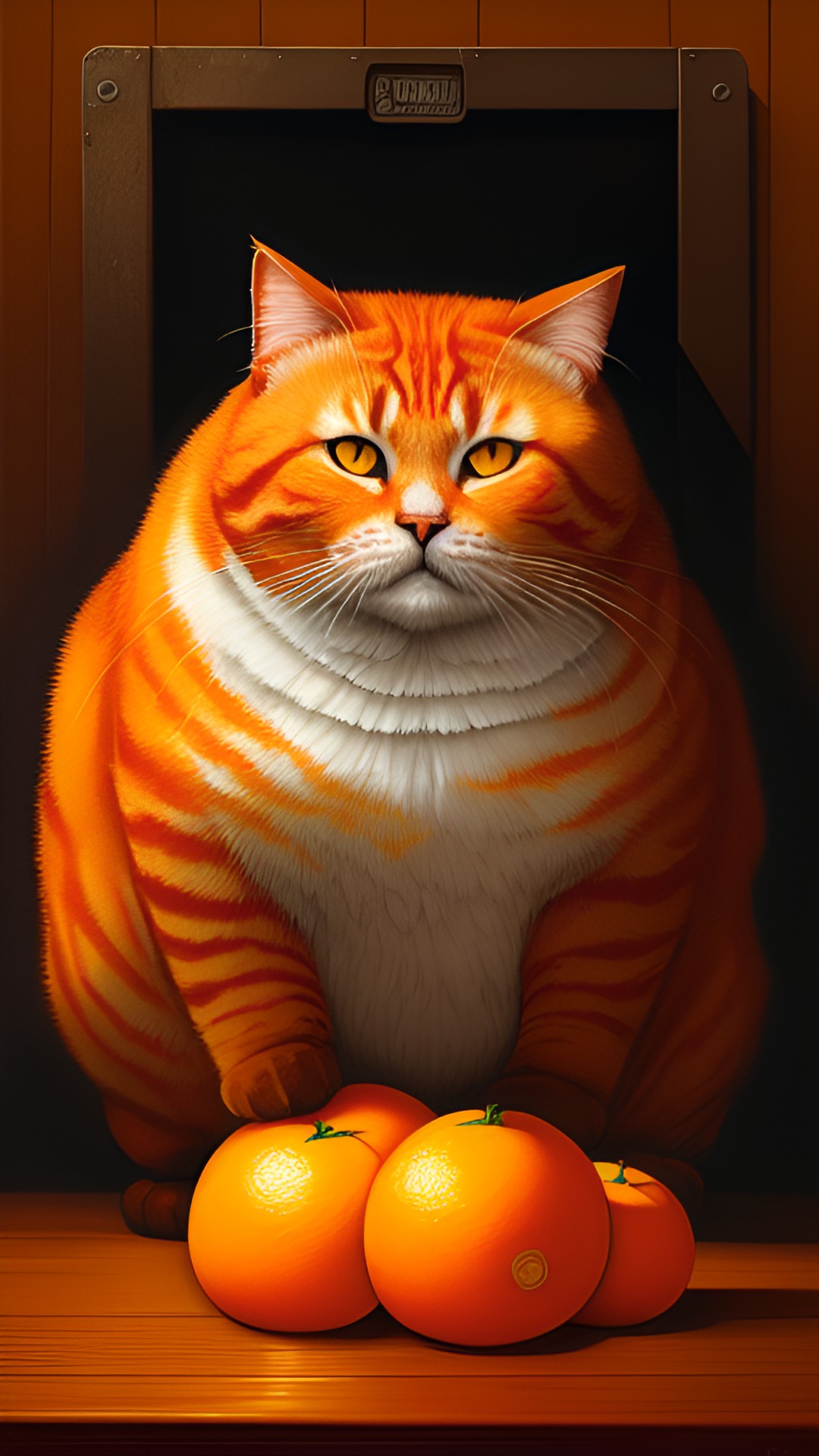 fat orange cat who hates mondays and loves lasagna preview