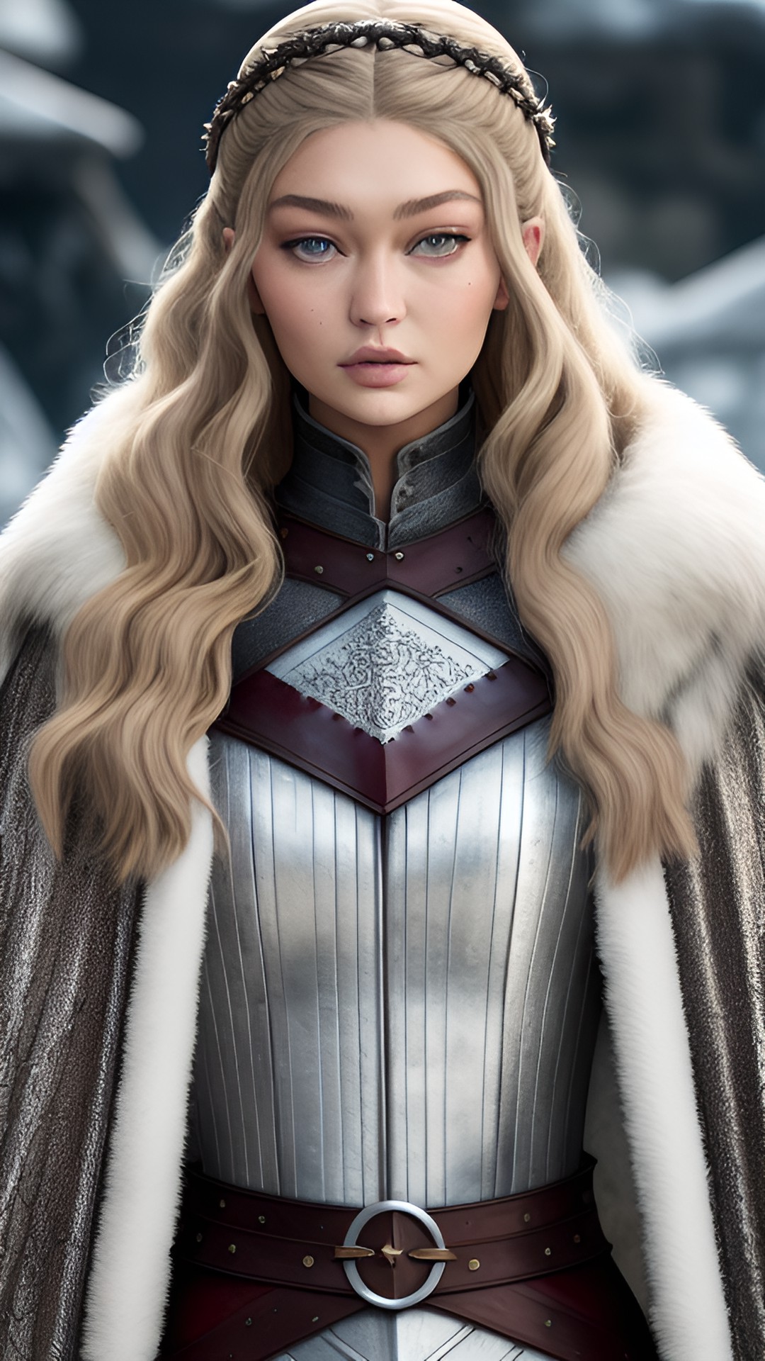 gigi hadid in game of thrones preview