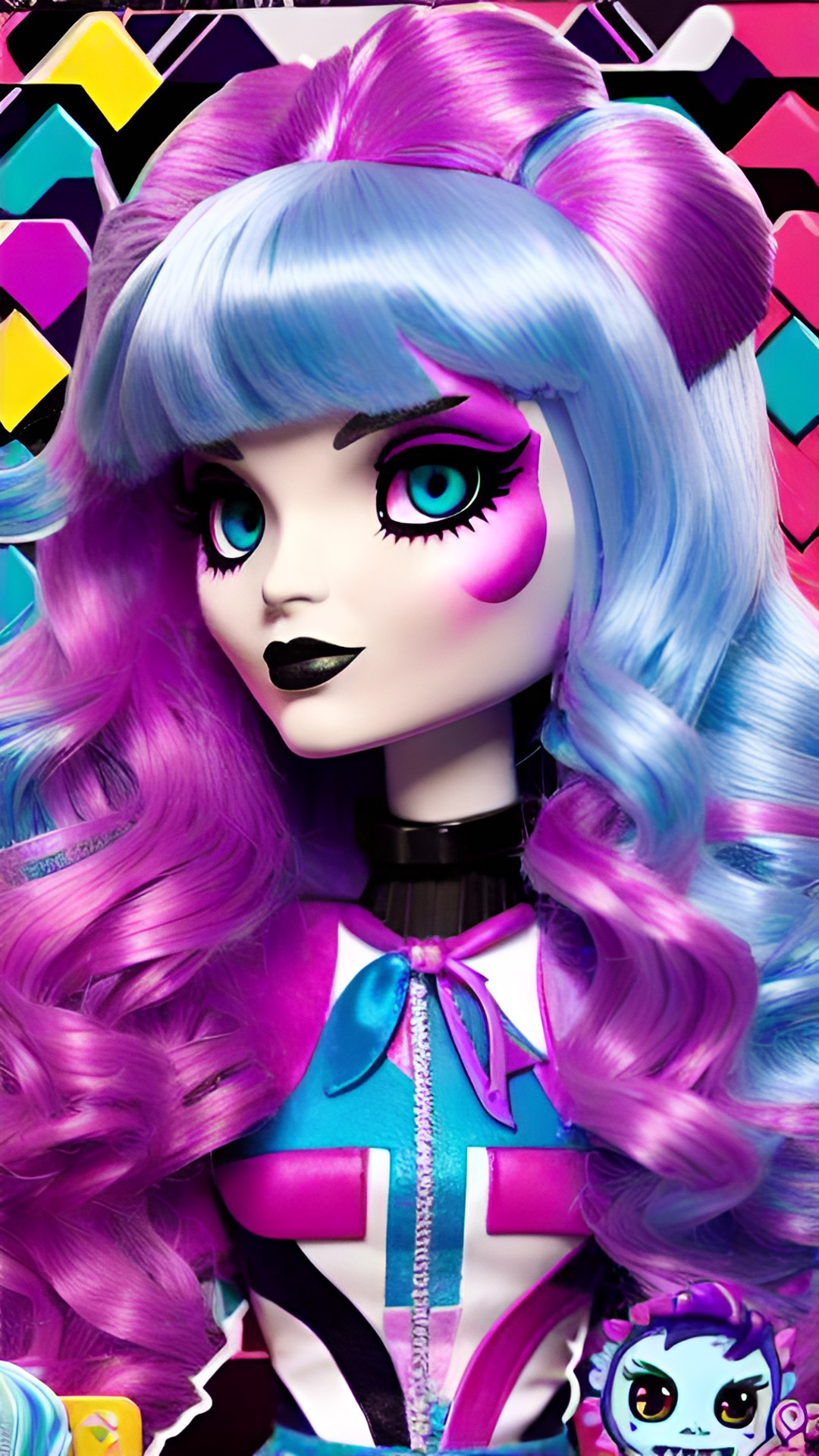 monster high characters color pop 8k hd trending preview