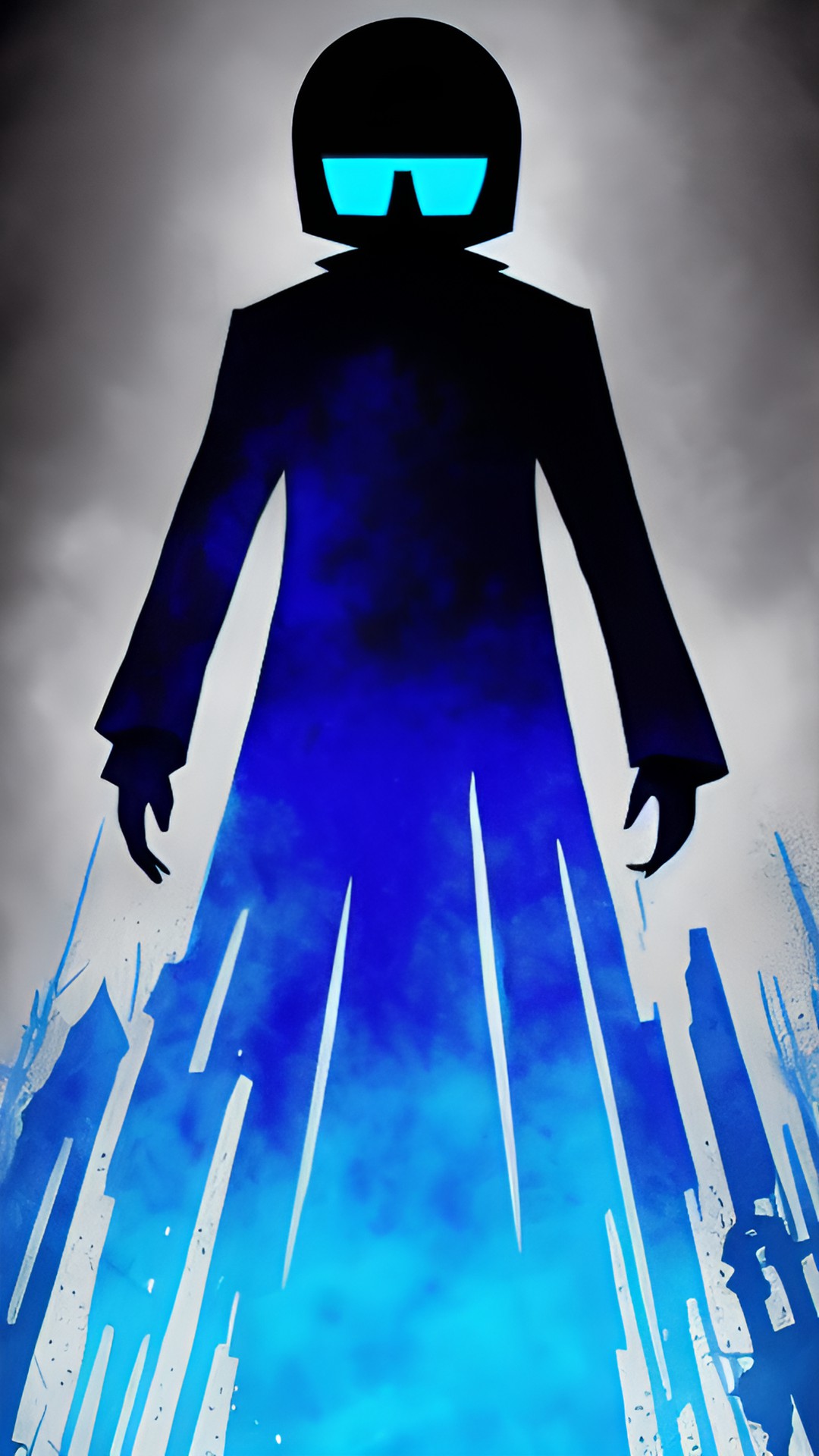 blue enderman asesino demonio preview