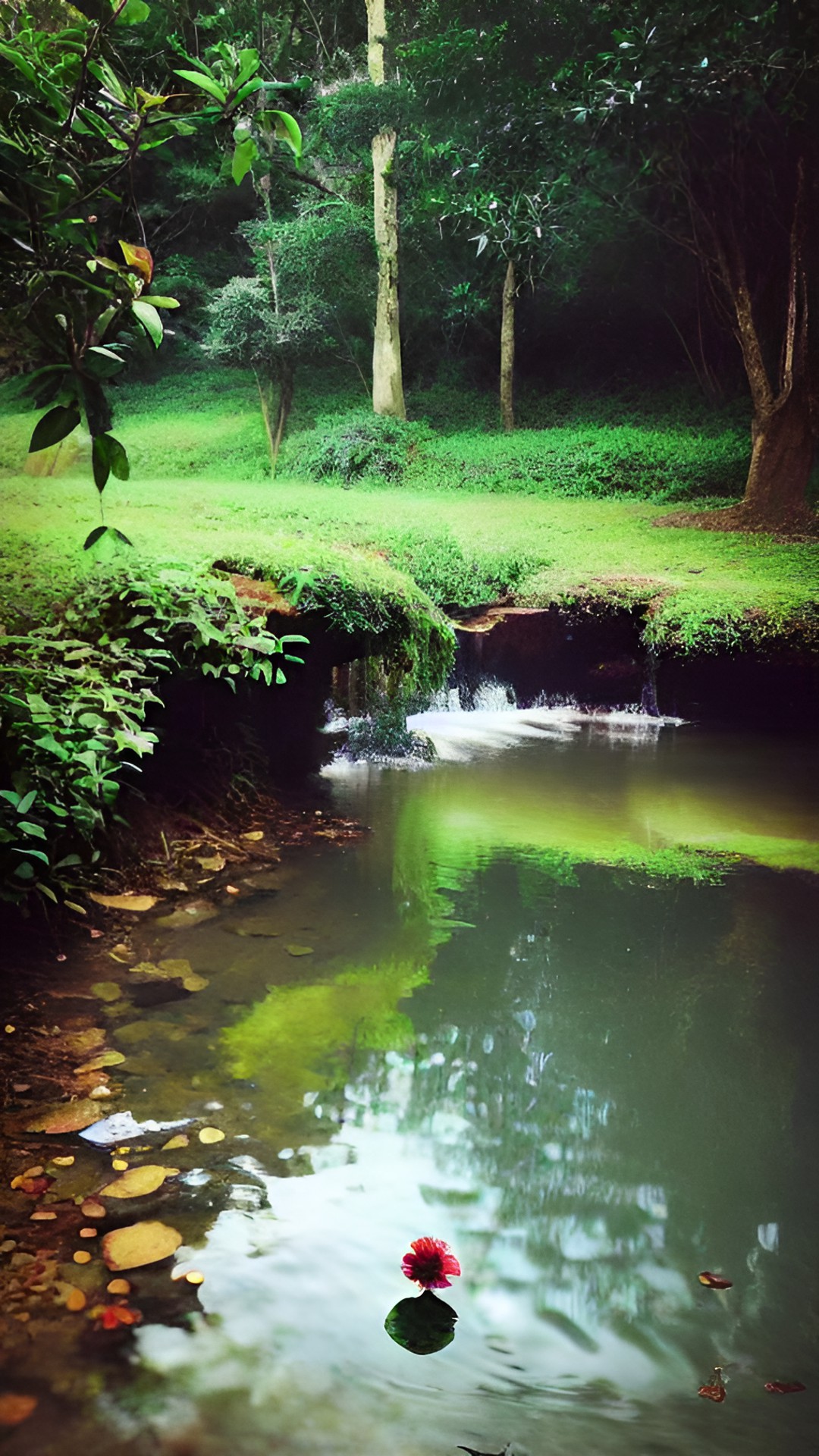 o mundo da simplicidade, da natureza, da fonte de água limpa e do canto dos pássaros é um pedaço do céu e a voz de deus, que muitos não conseguem ouvir.luiza gosuen preview