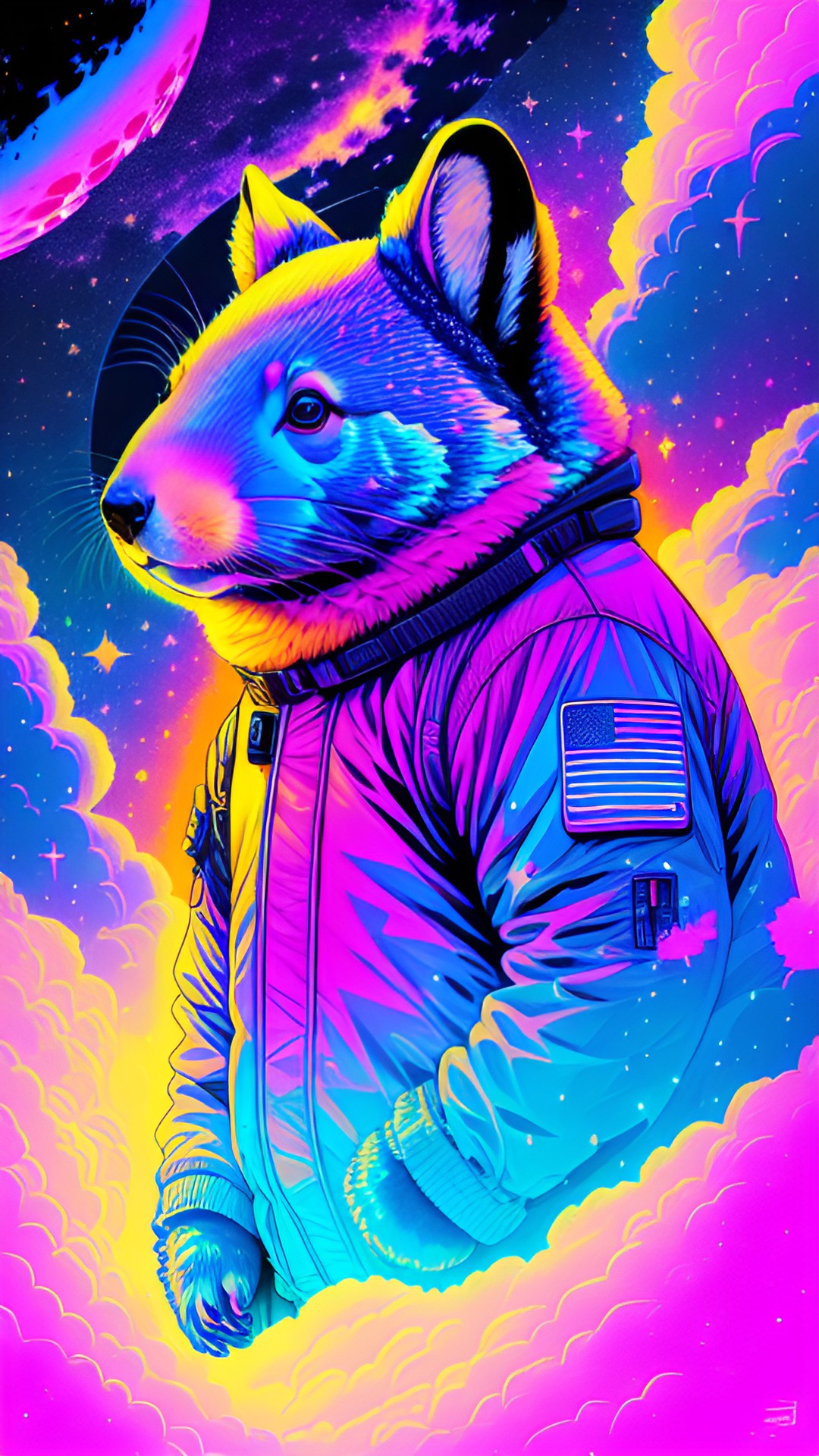 Space Wombat - wombat in space preview