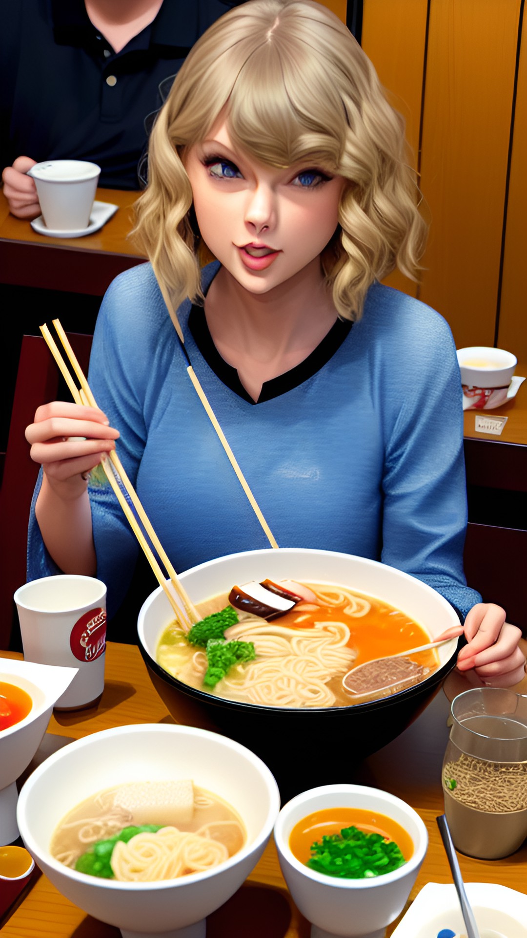 Taylor Swift - taylor swift in japan eating ramen preview