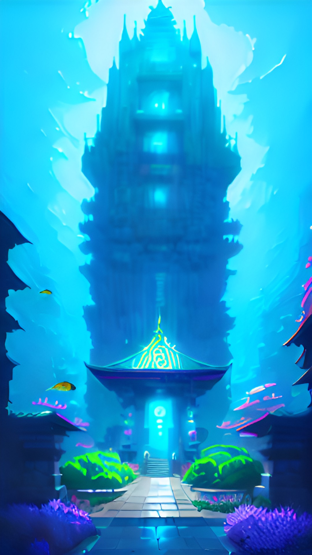 underwater temple preview