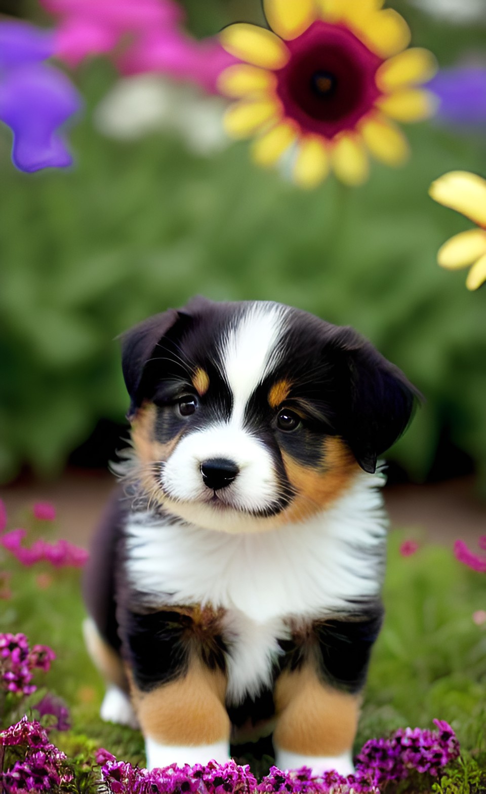 fluer puppy - puppy flower preview