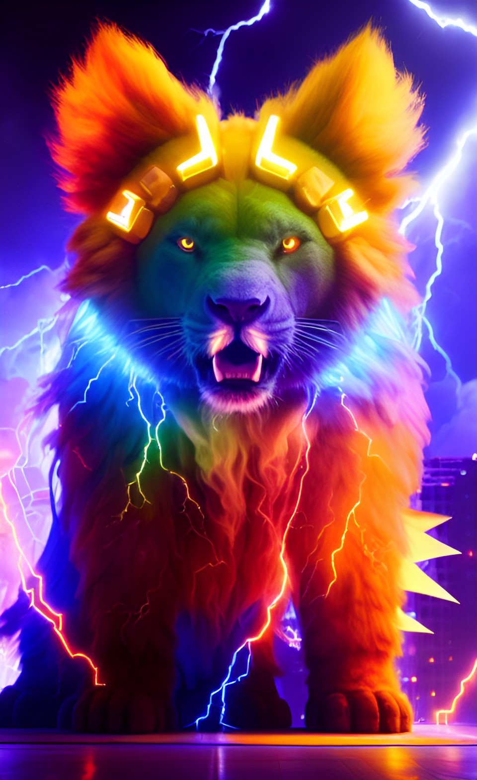 electrozep becomes a towering creature surrounded by crackling thunderstorms. its attacks are devastating and can cause widespread electrical disturbances. preview