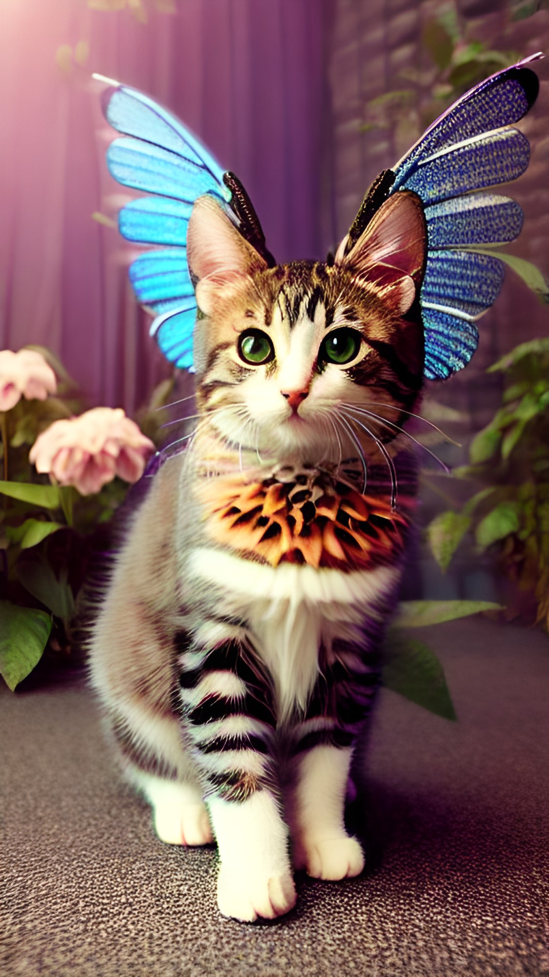 Butterfly Kitty - kitty with butterfly wings preview