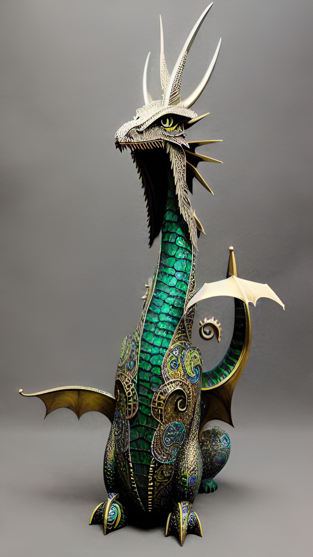 "kay nielsen" dragon sculpture “samorost” preview