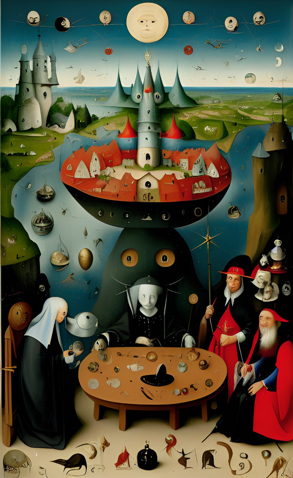 piotr karoński hieronimus bosch style preview