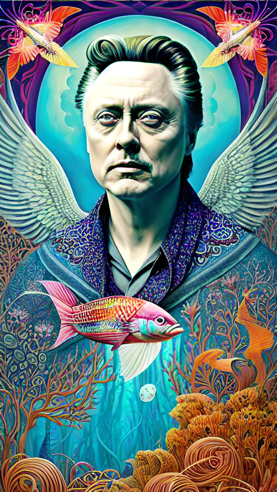 christopher walken is a merman. preview