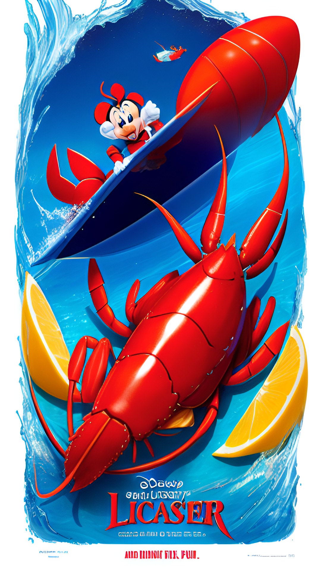 disney’s lobster movie poster preview