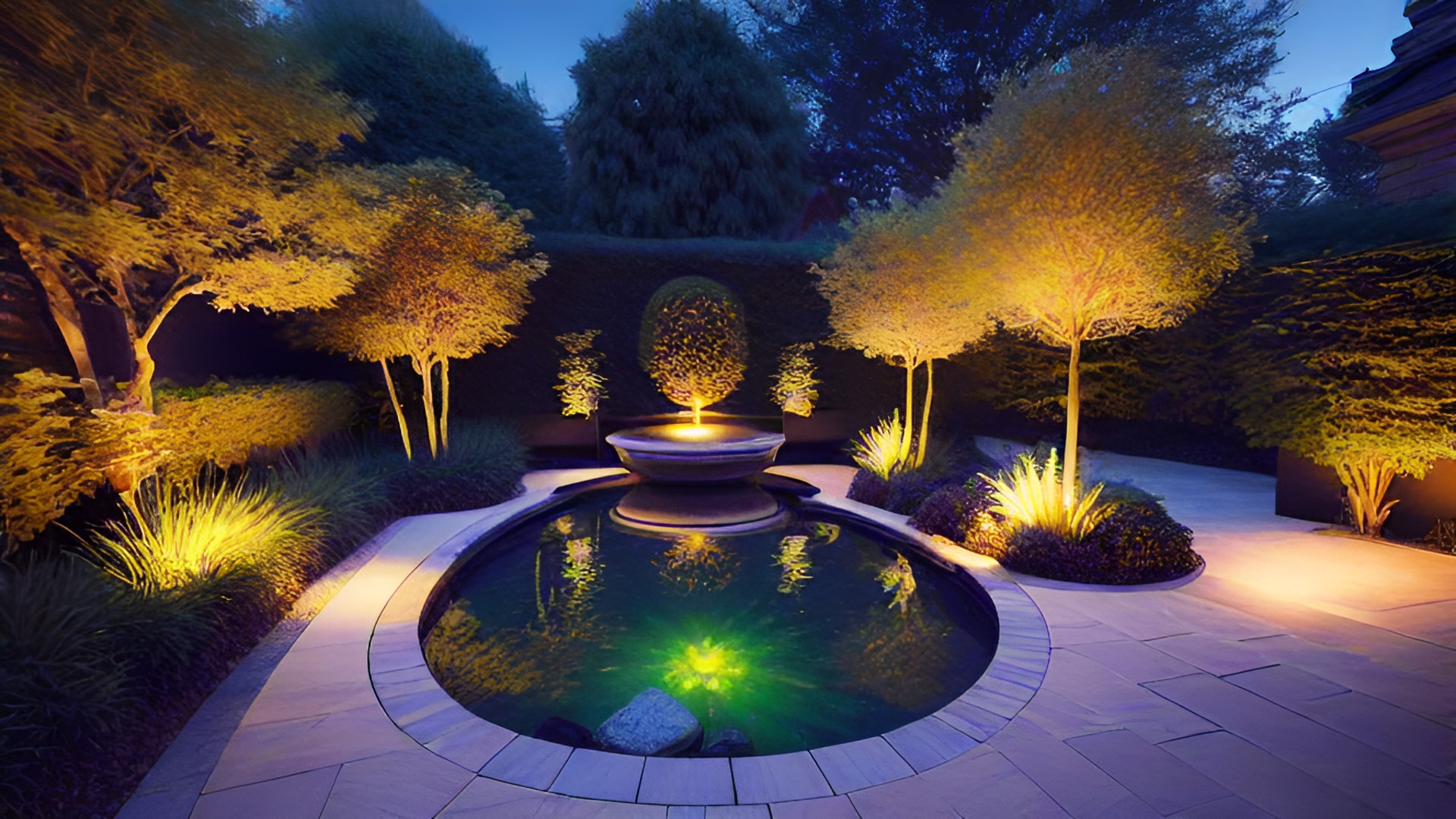 Emberglow Wade Pool - emberglow tranquil garden preview