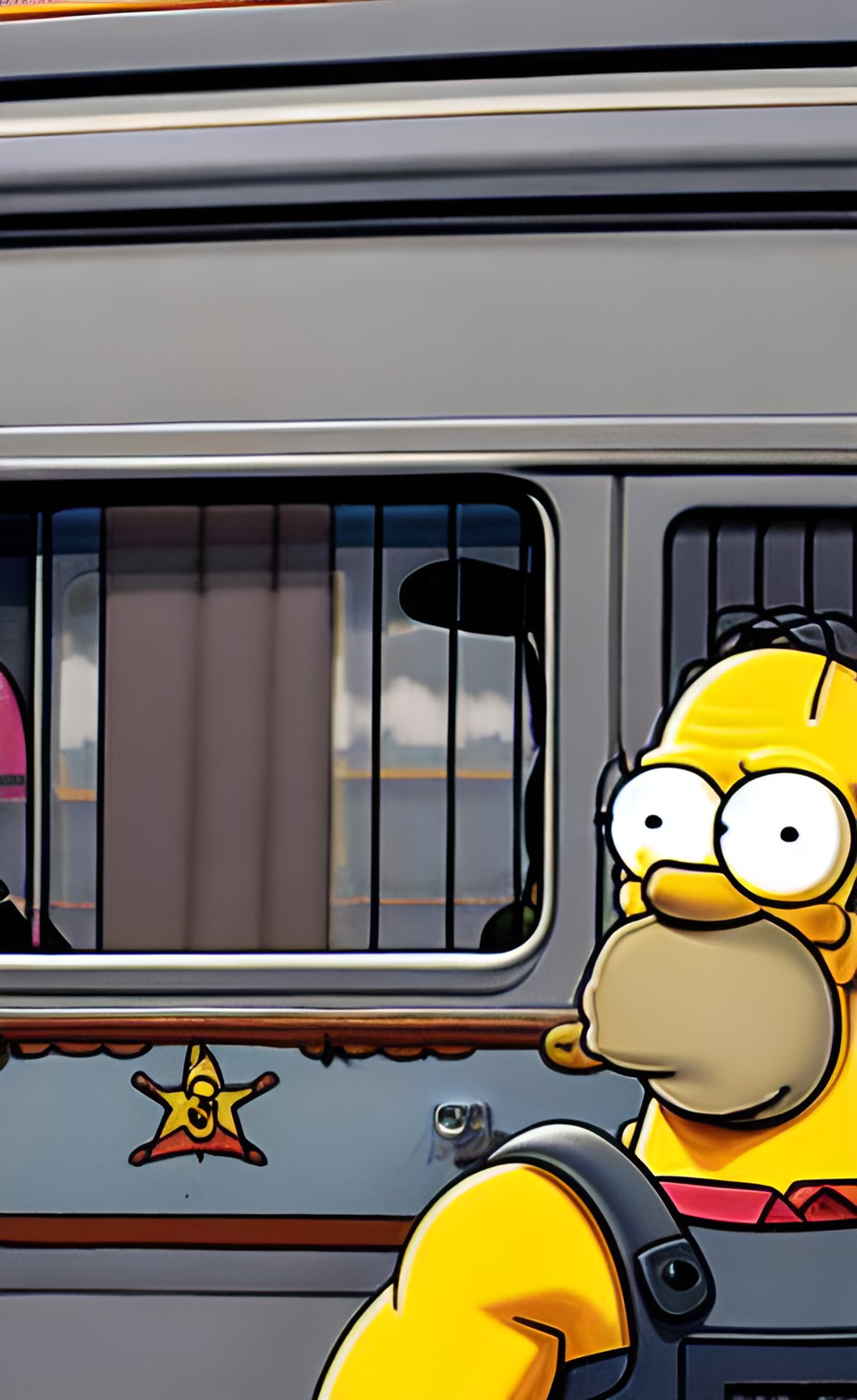 ???? - homer simpson doing the gritty preview