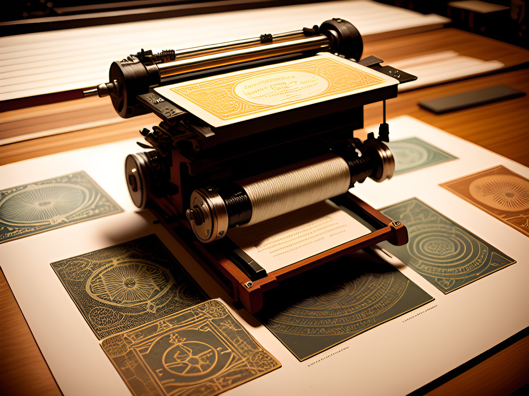 letterpress printing digitizing paper preview