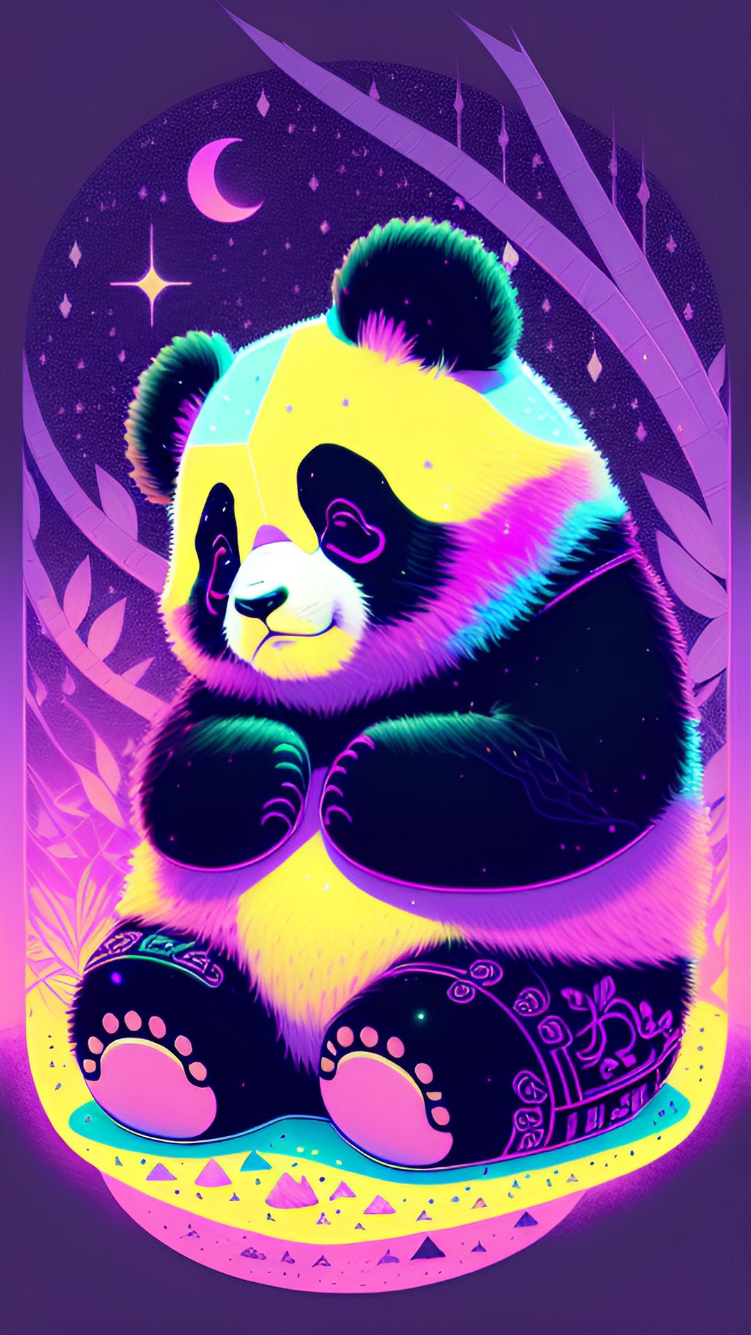 dreamy Panda - a sleepy panda preview