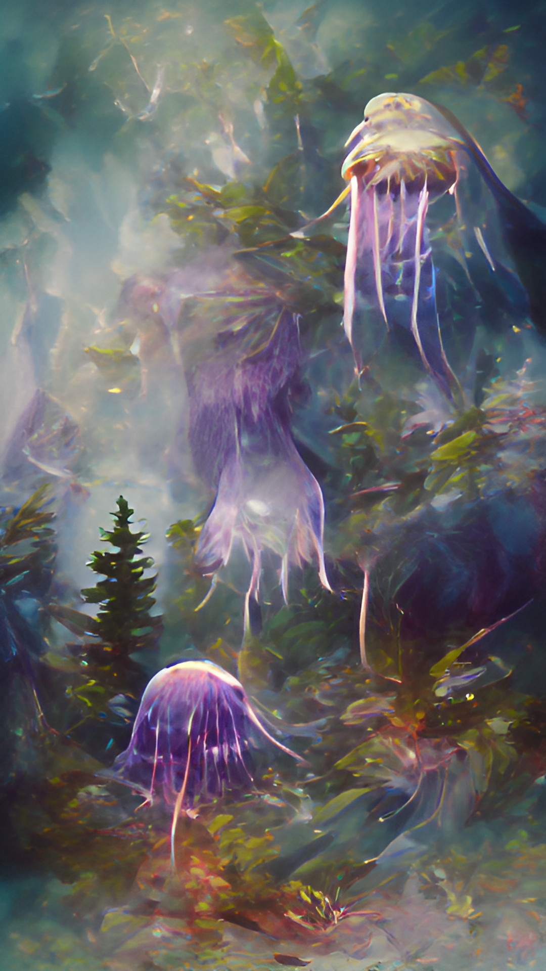 the elusive mountain jellyfish in a boreal forest preview