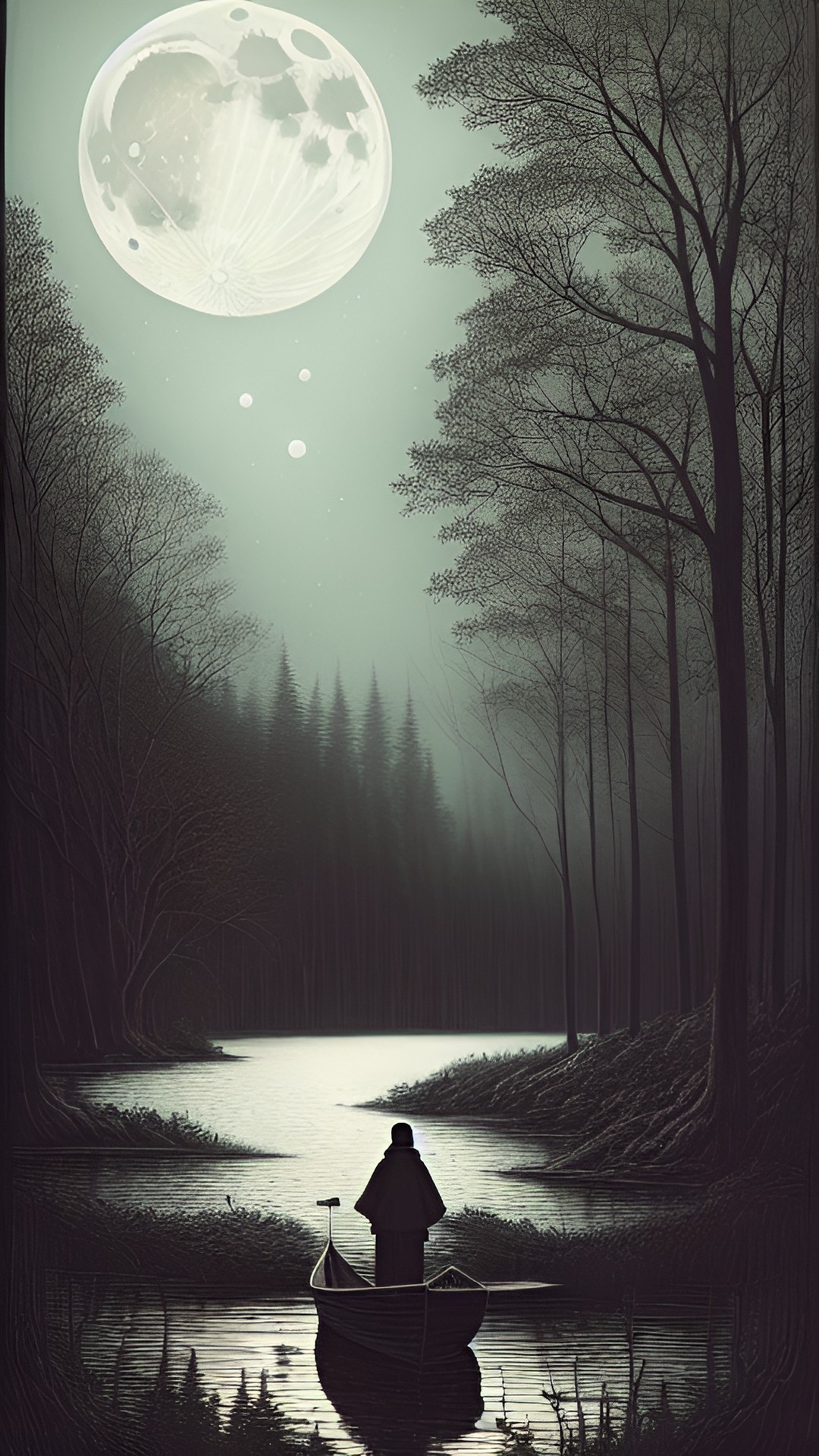 They’re in the woods - moonlit woods and lake preview