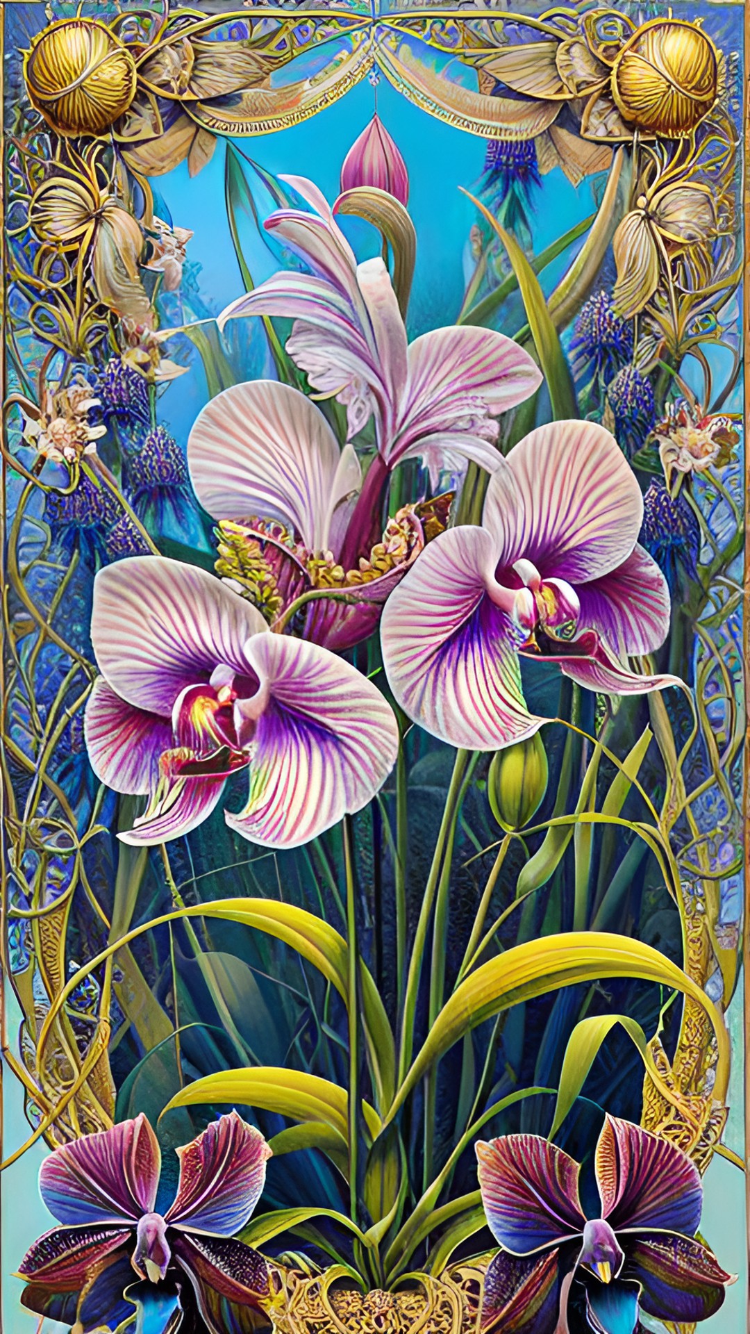 ernst haeckel orchids preview