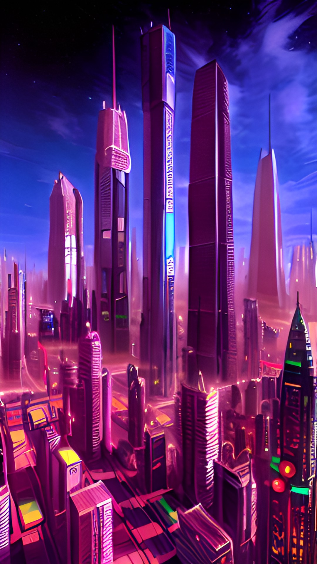 futuristic city preview