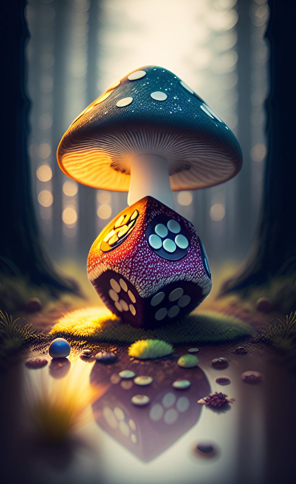 mushroom dice preview