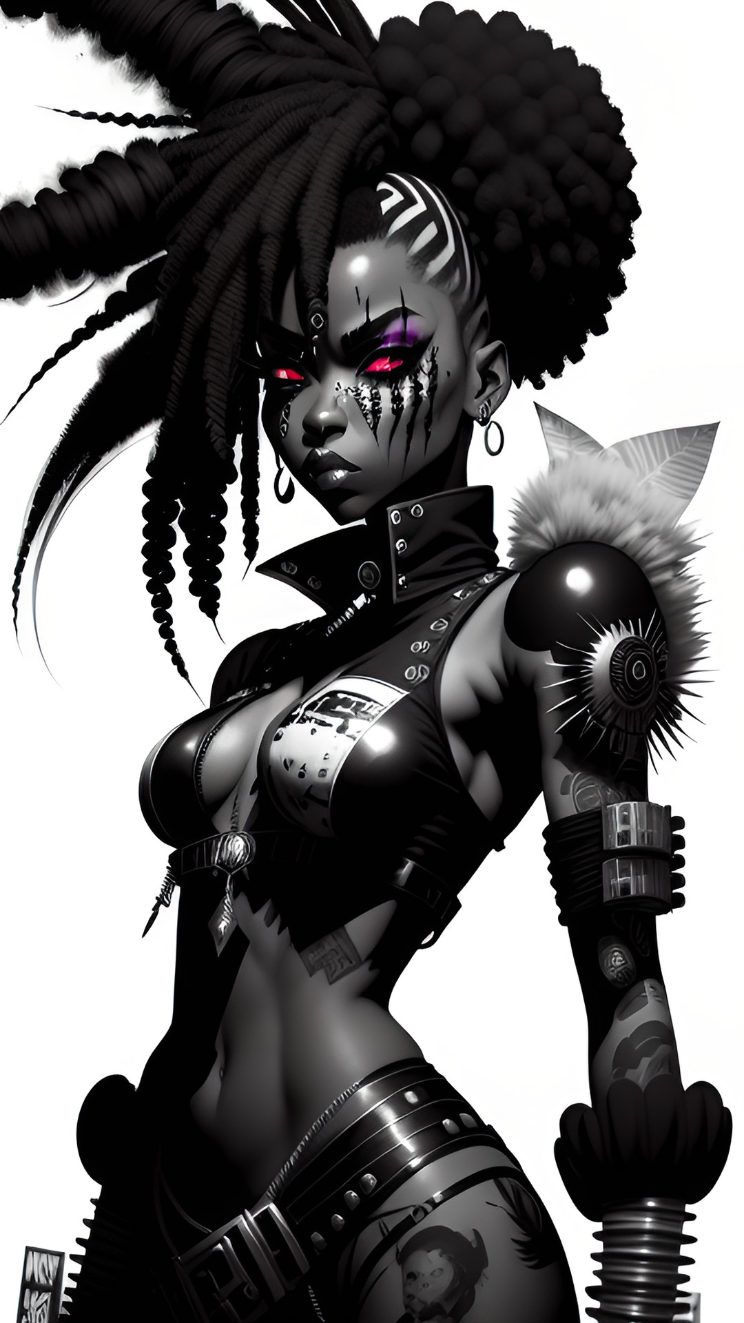 cyberpunk candy goth afropunk style  jhonen vasquez <as> preview