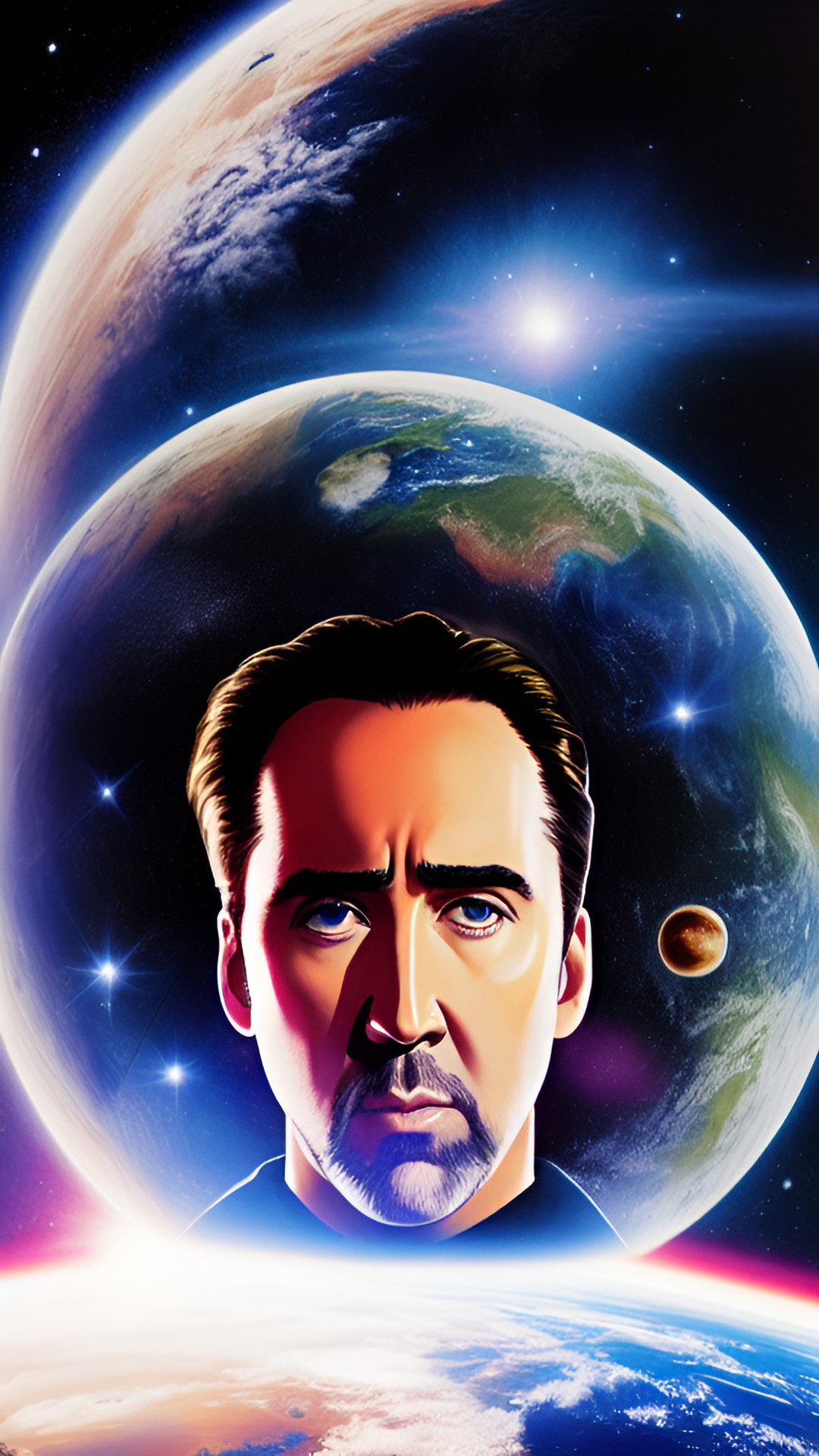 nicholas cage in space preview