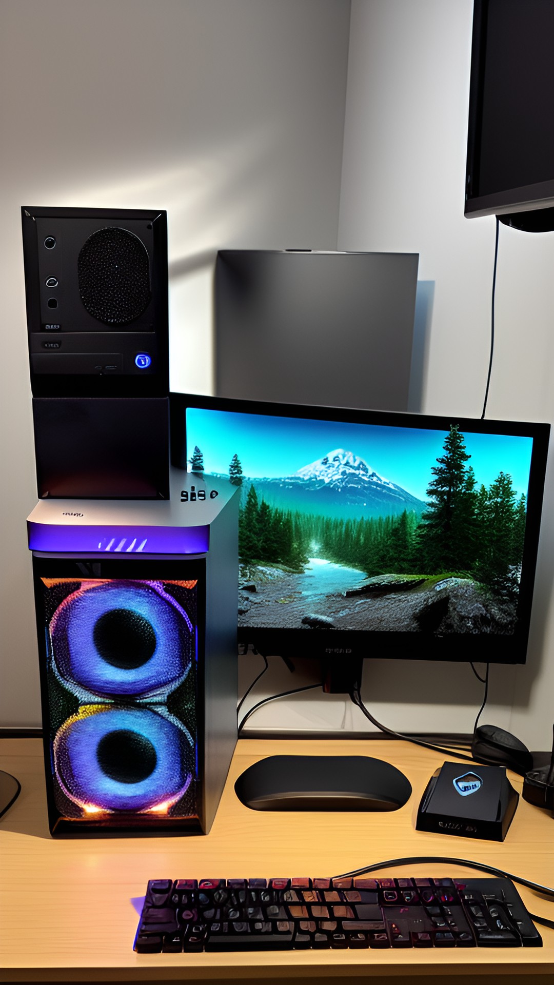 a cool pc setup preview