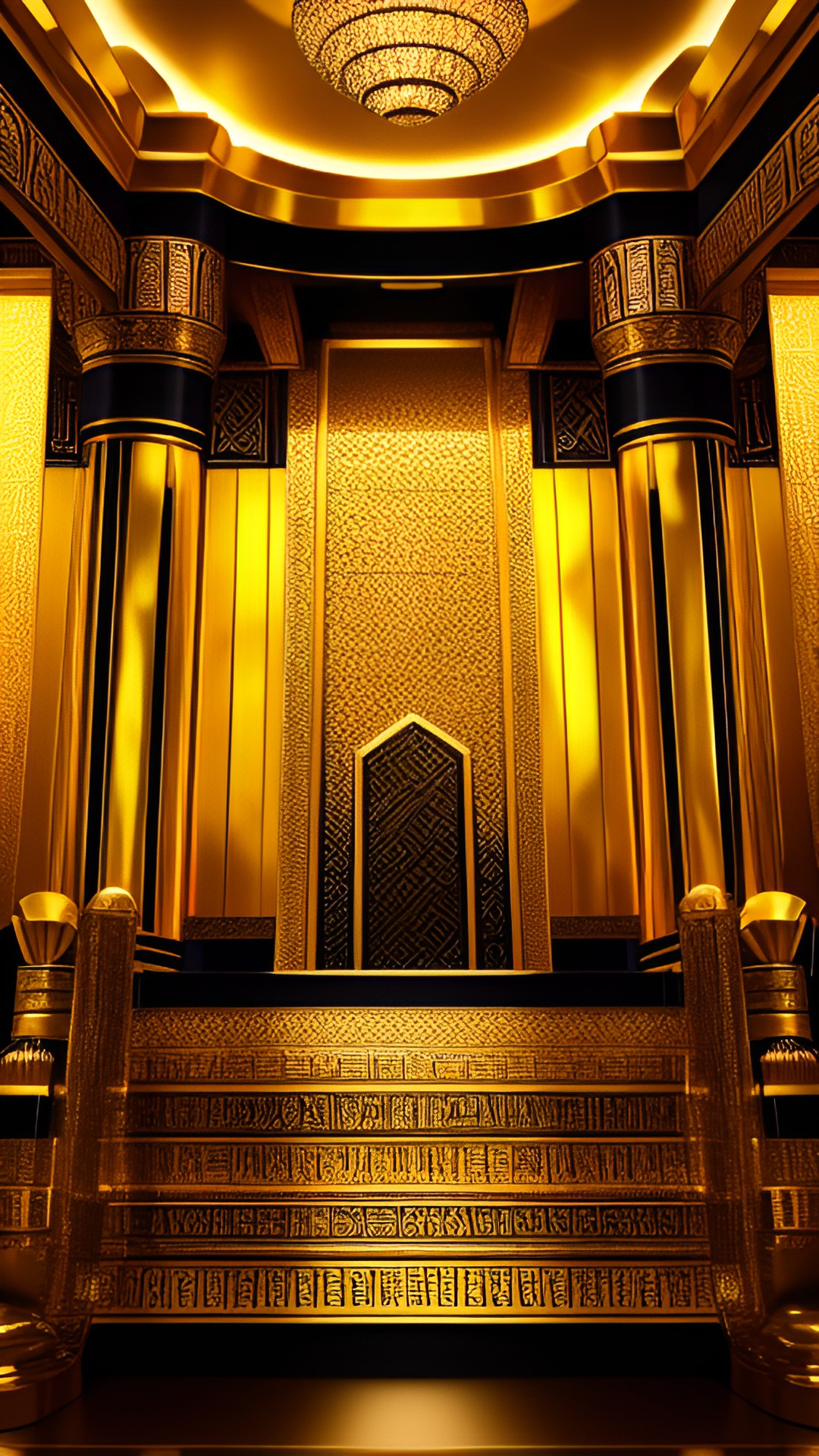 gold egyptian interior preview