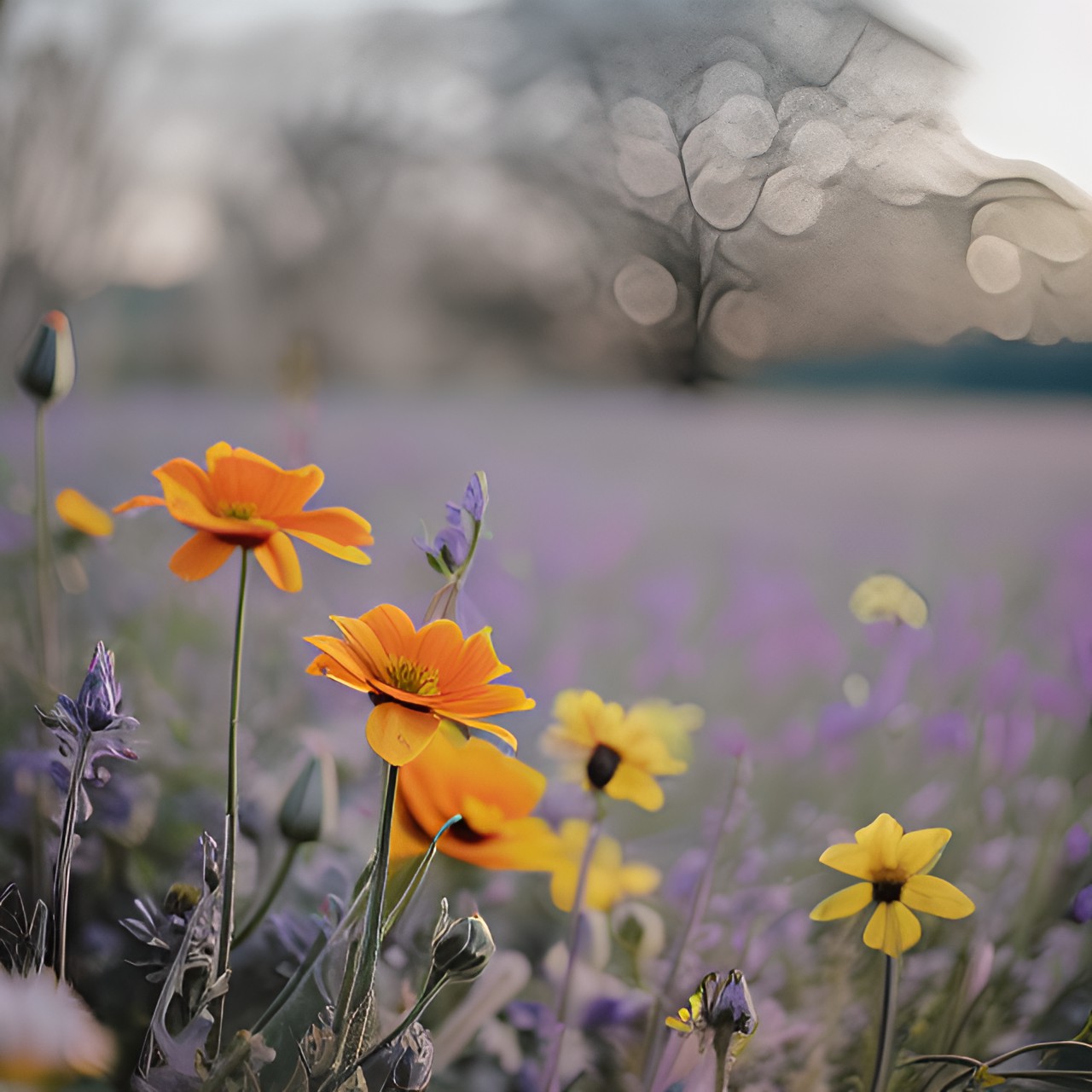 field of flowers preview