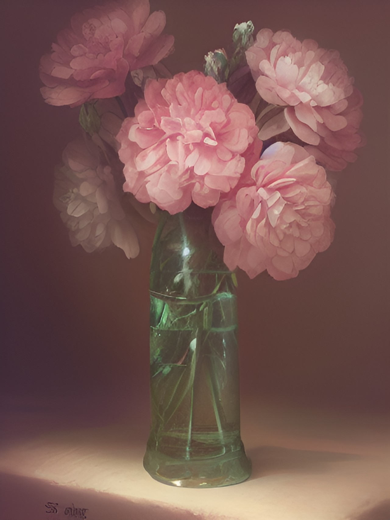 soft touch - vase with flowers, soft, still life preview