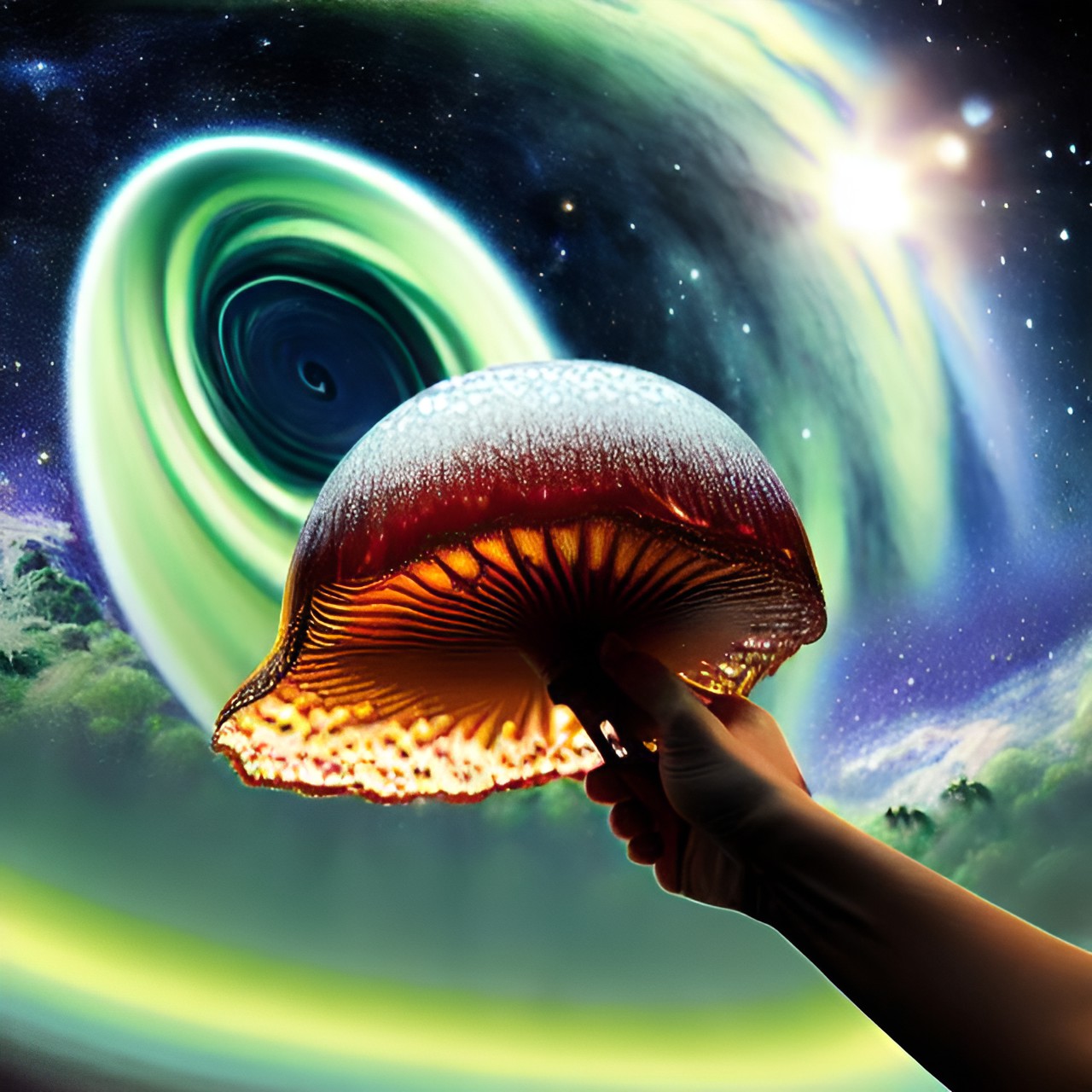 universe in jelly mushroom preview