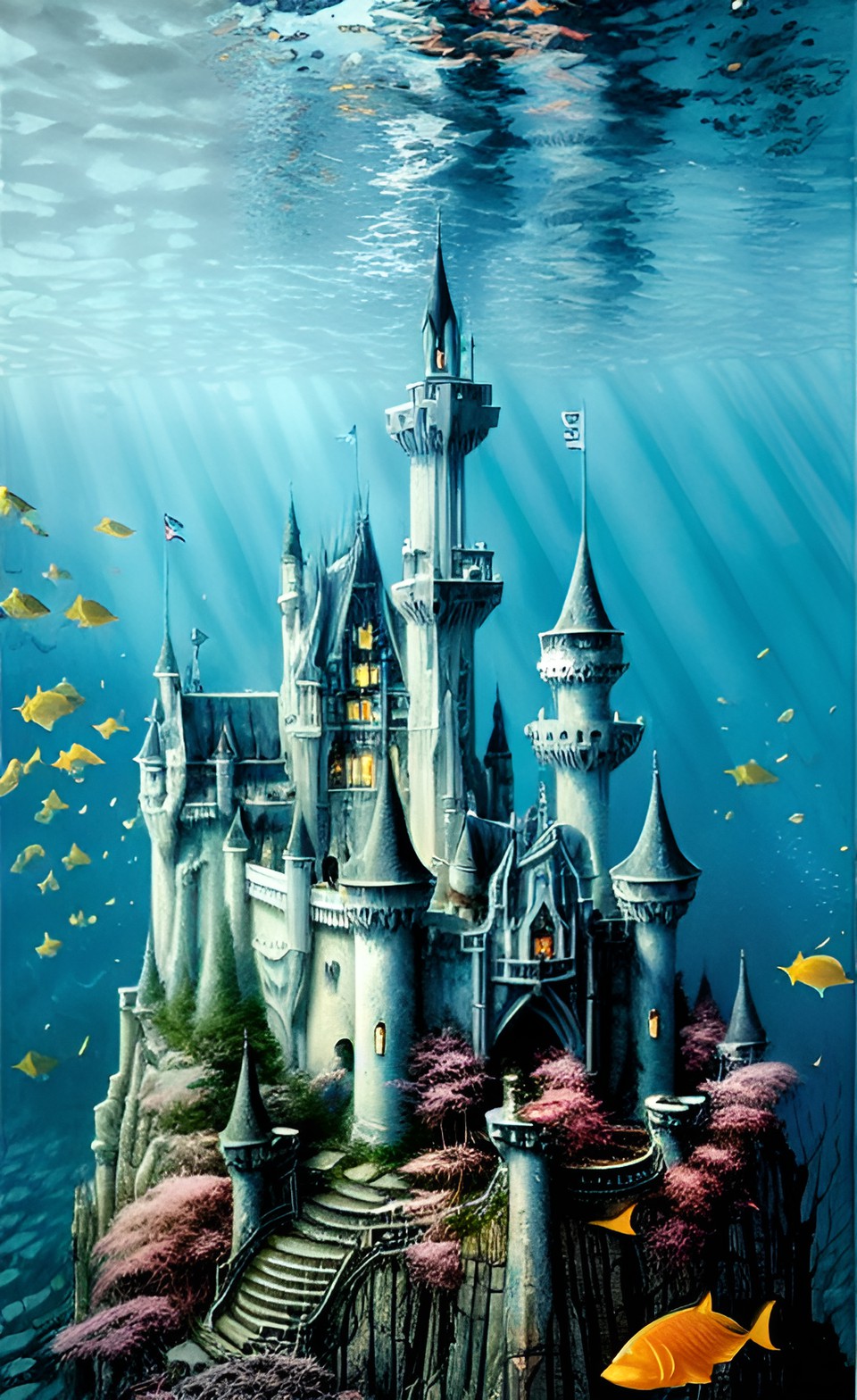 4555 - underwater castle preview