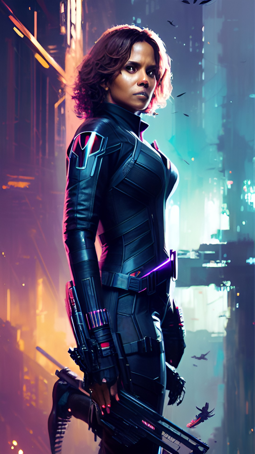 halle berry as the black widow preview