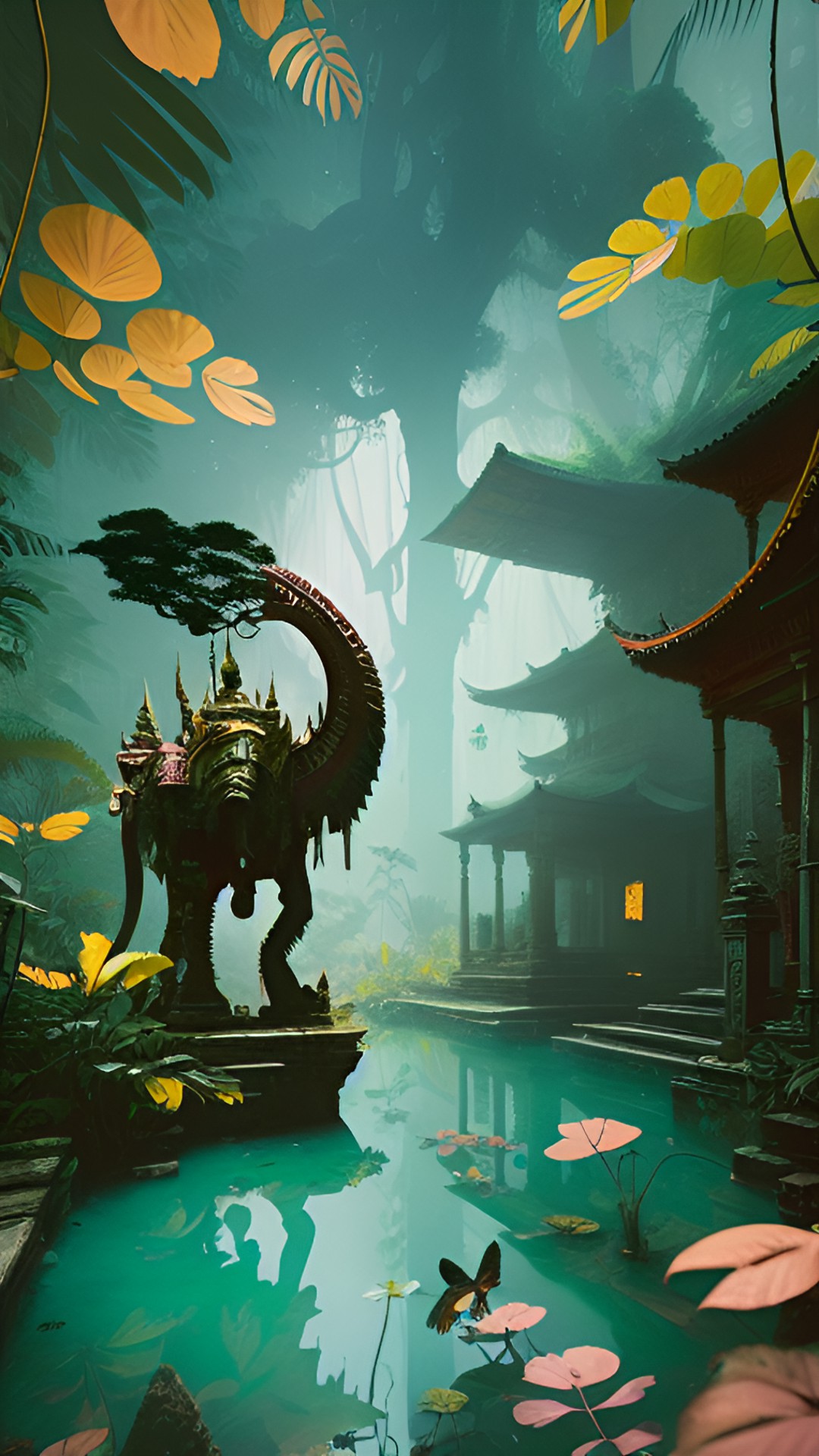 ancient temple in the jungle preview