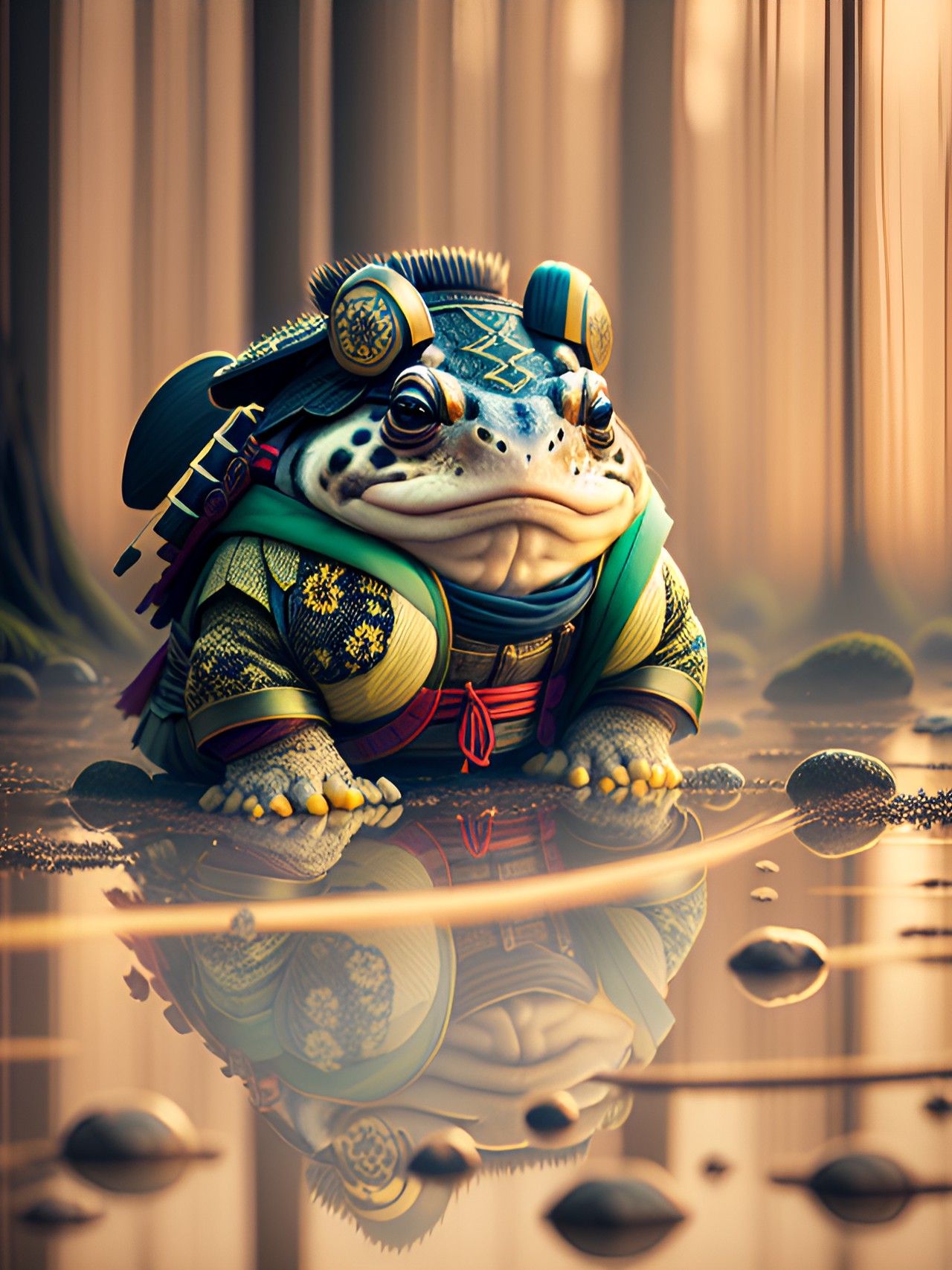 samurai toad preview