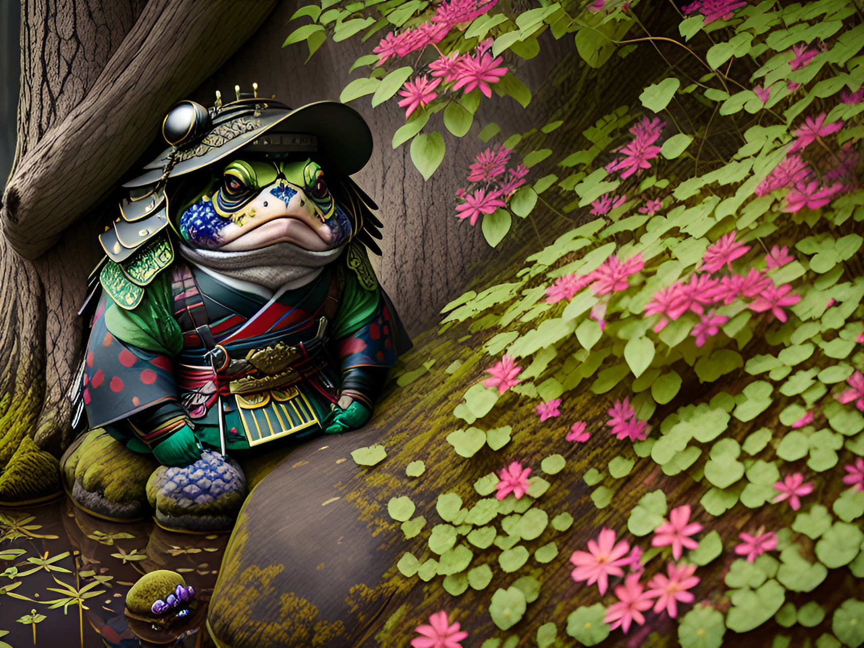 samurai toad preview