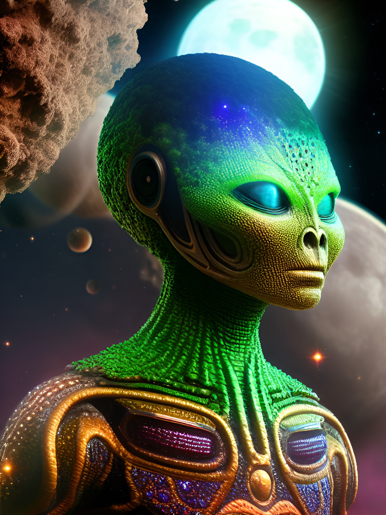 ET - an extraterrestrial life form from a far away galaxy. it is not like earthlings. preview