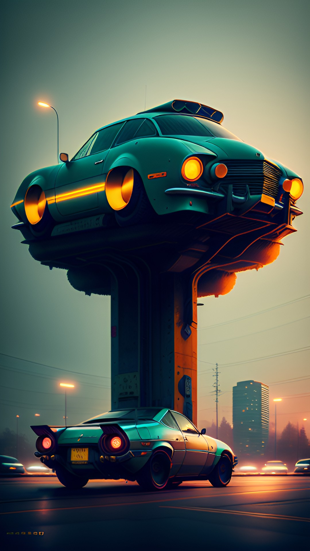 car, cyberpunk preview