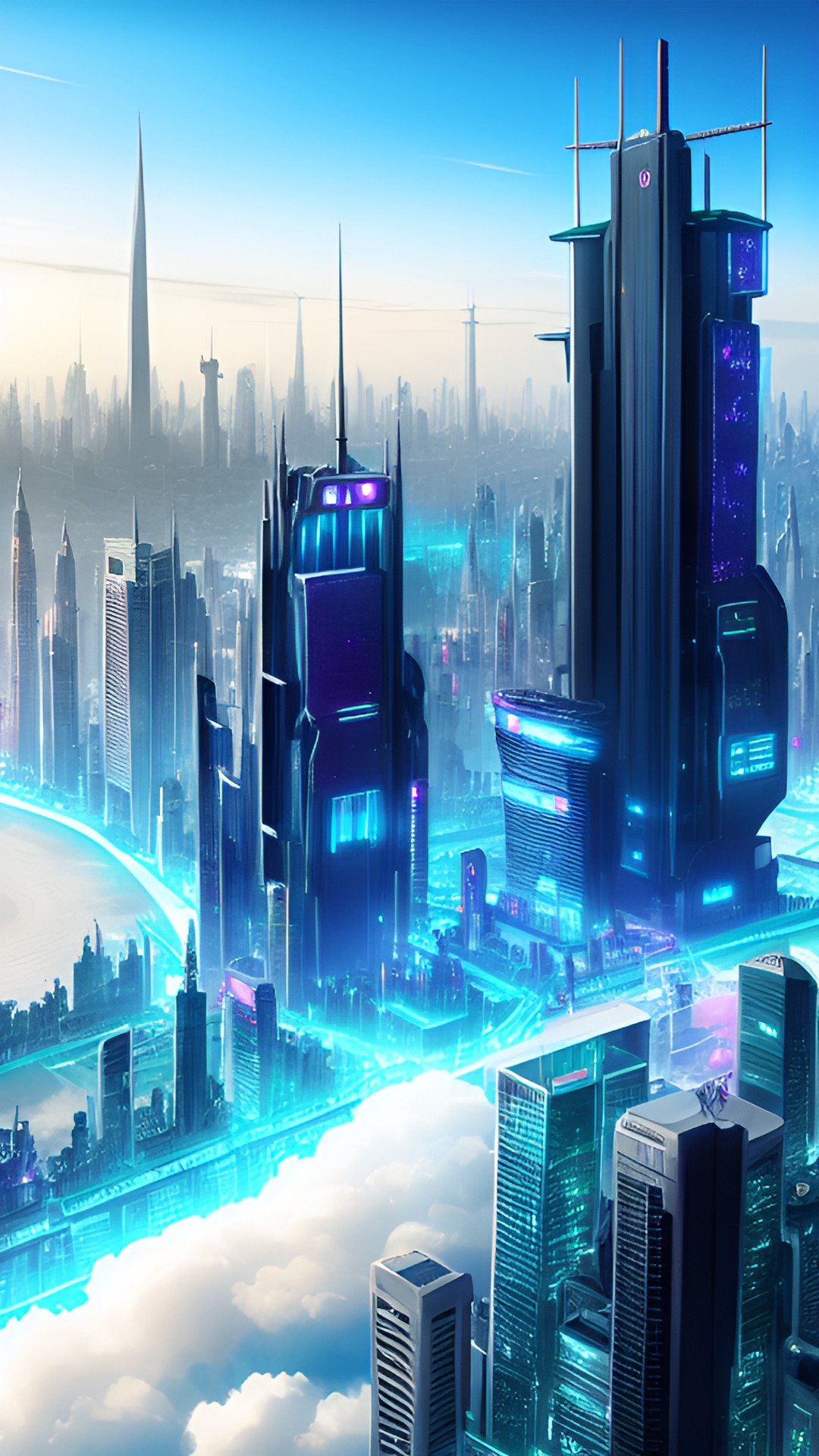 futuristic city preview