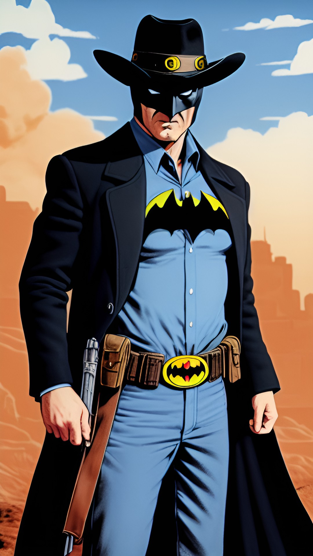 old west batman preview