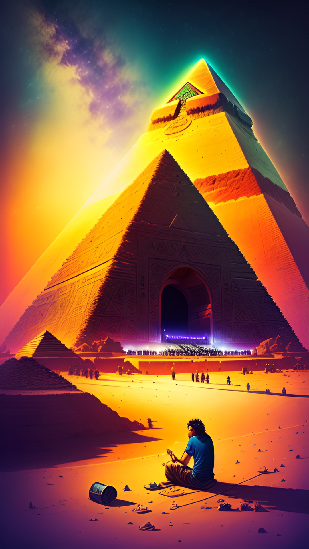 the grateful dead concert at great pyramid in egypt preview