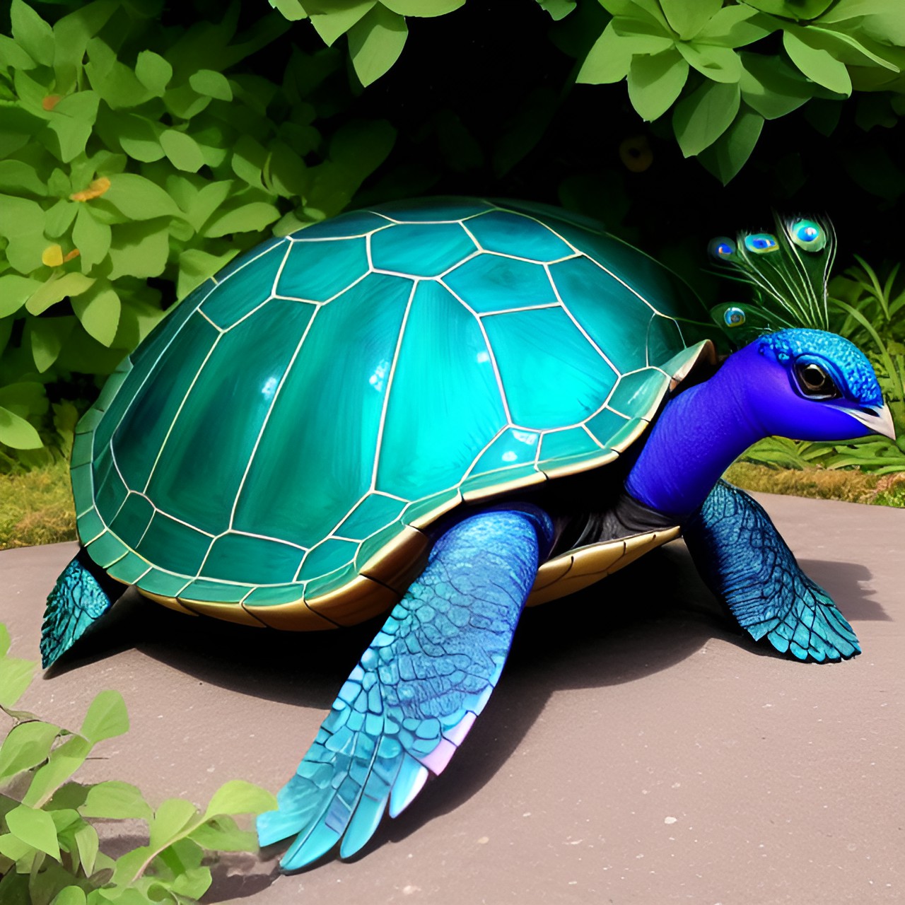 peacock turtle hybrid preview