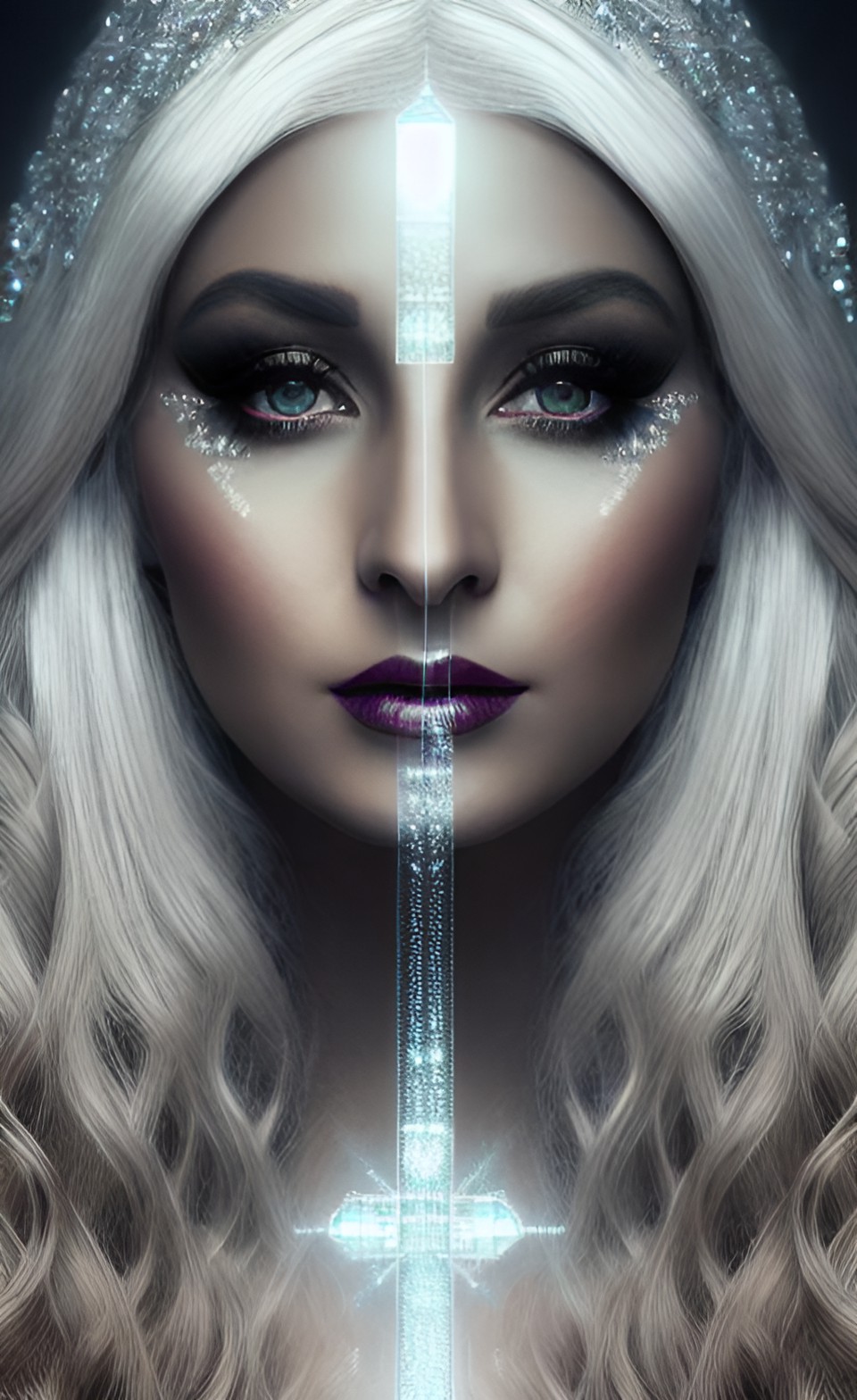 Christina Aguilera....1 - victorian,elf fantasy queen,gorgeous face christina aguilera symmetrical eyes,hyperrealistic,volumetric lighting,octane render very detailed portrait natural reflection render--ar,:2--testp --upbeta preview