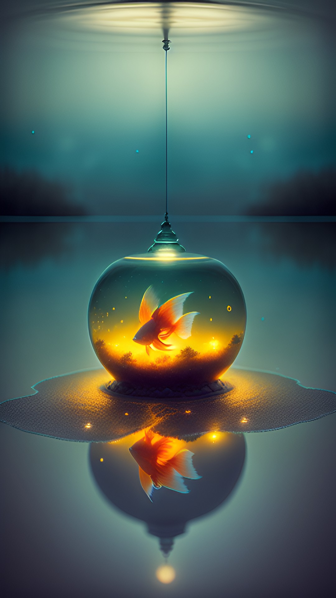 luminescent goldfish preview