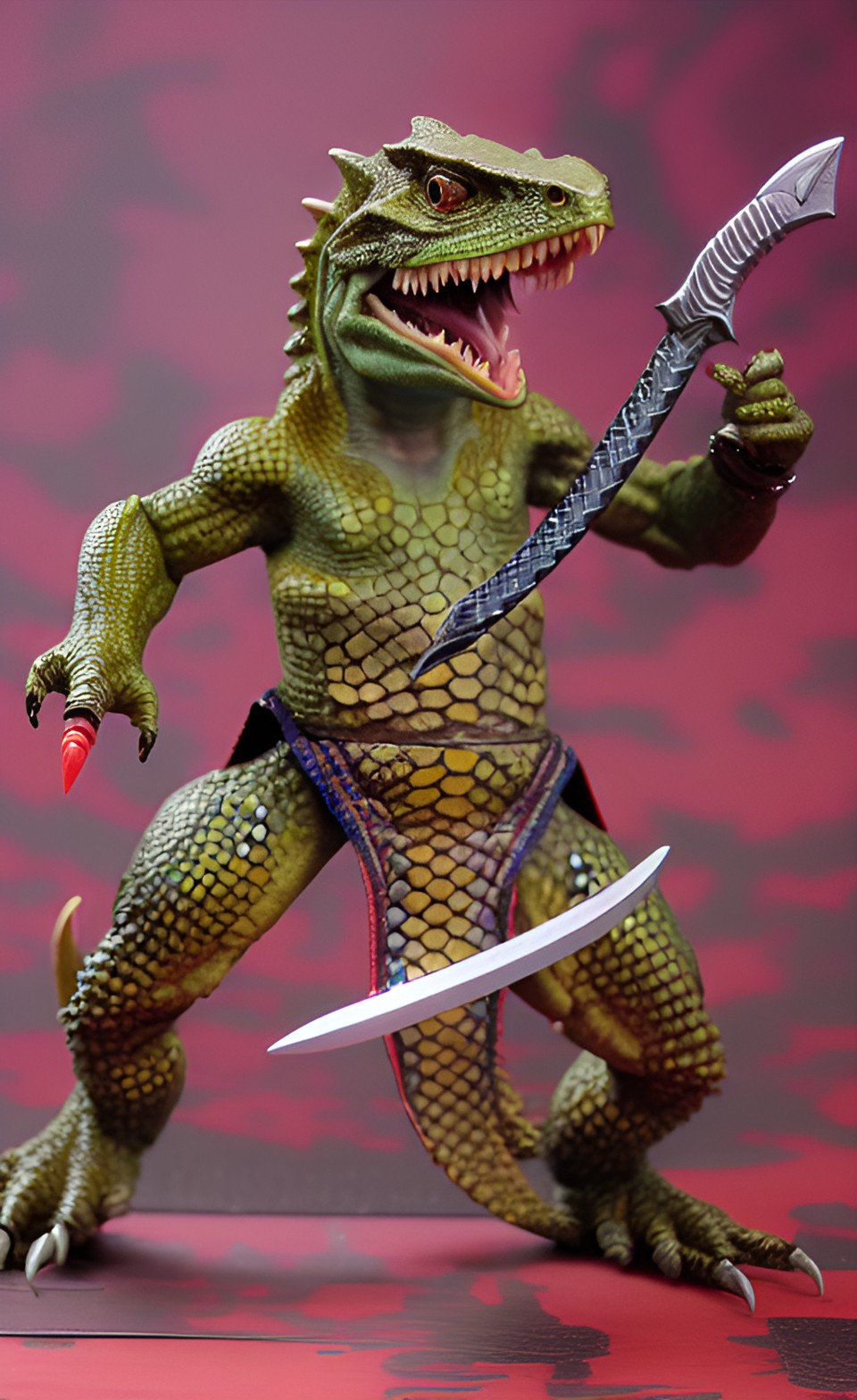 4909 - lizardman with sword preview