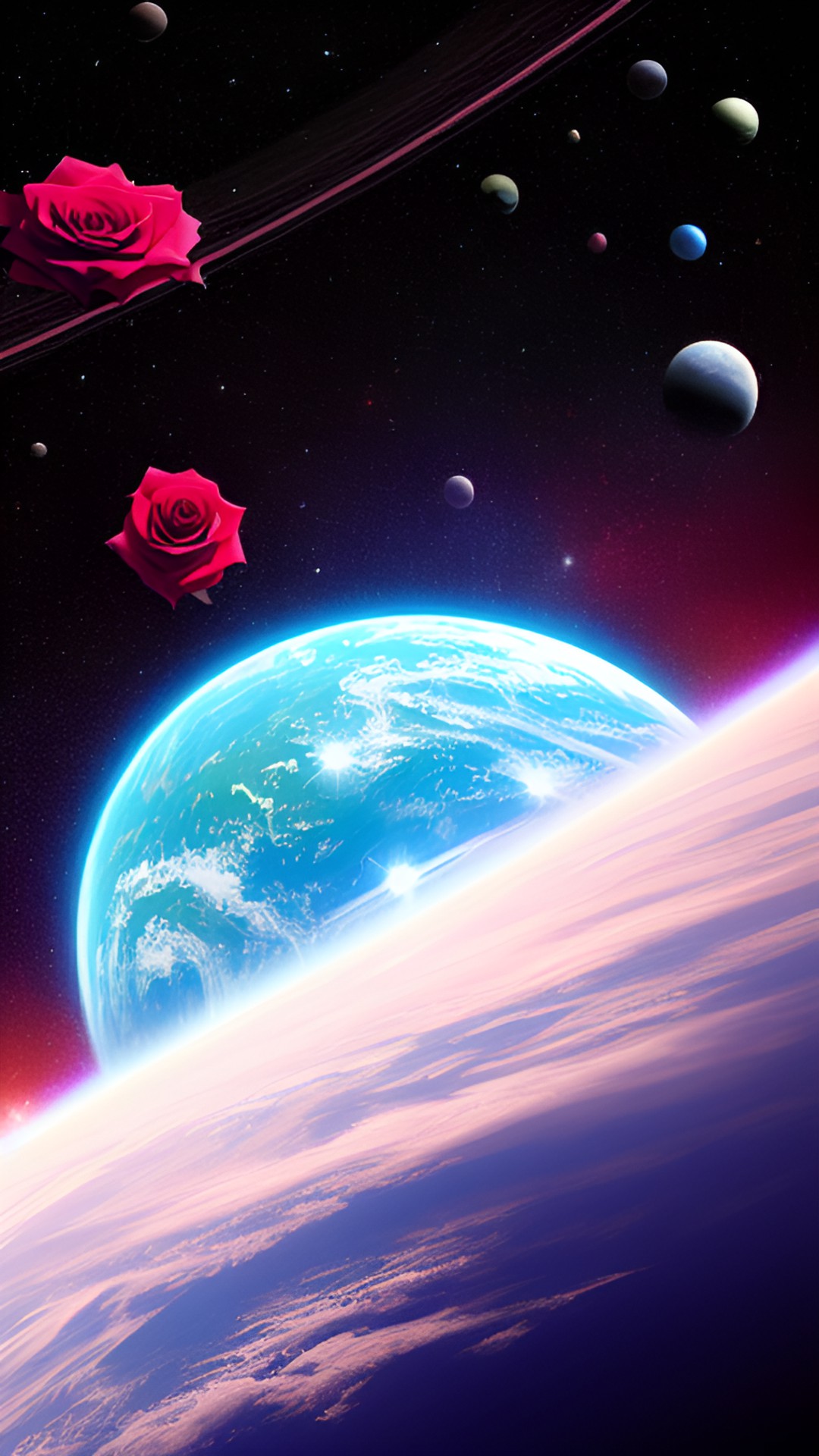 roses in space preview